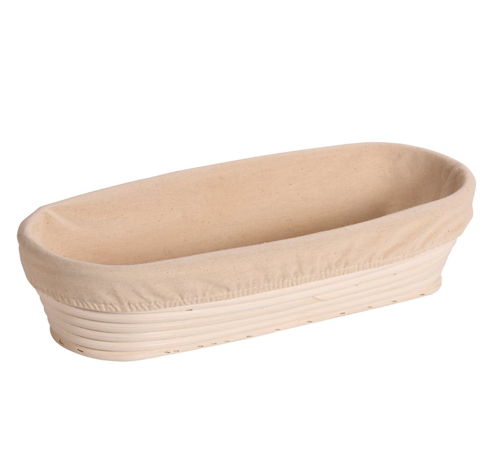 KESPER® Gärkorb Gärkörbchen, oval, FSC® zertifiziert, (1-tlg), Bezug abnehmbar und waschbar