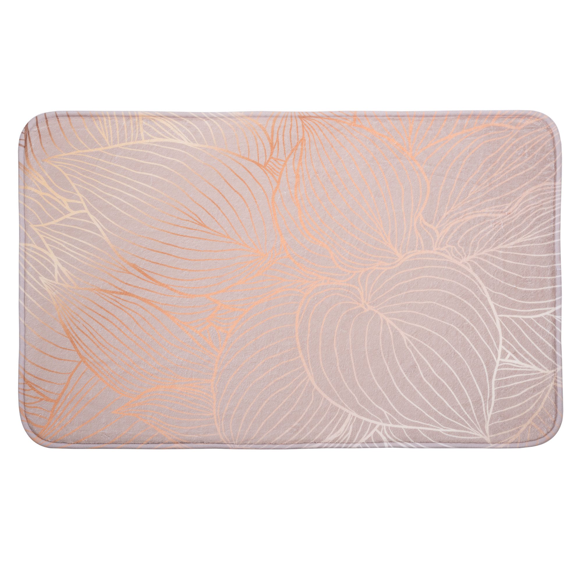 Sanilo Badematte Hosta, rutschhemmend beschichtet, waschbar, schnelltrocknend, Polyester, rechteckig, sehr weich, hochwertig & modern, 50 x 80 cm oder 70 x 110 cm