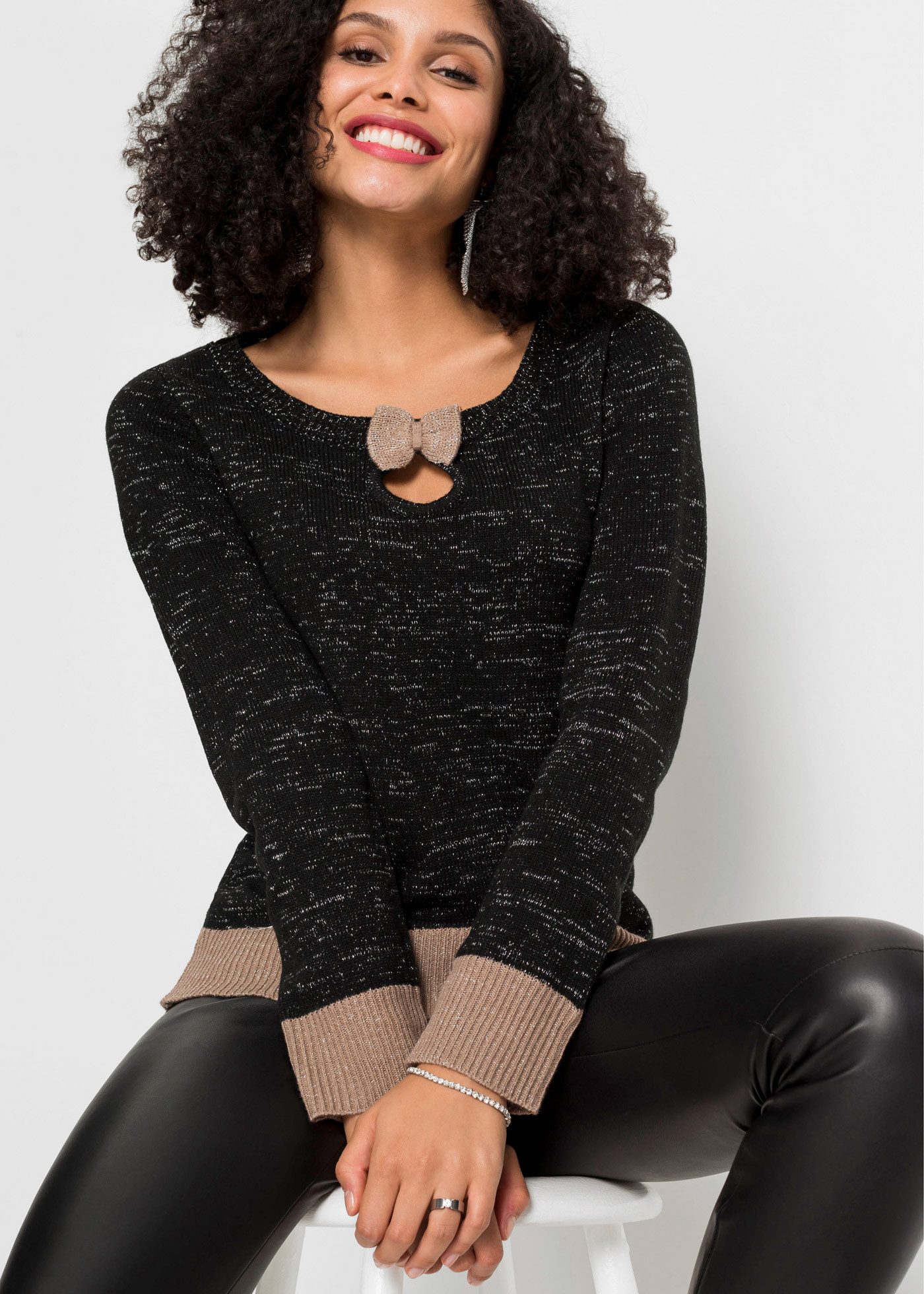 bonprix Strickpullover Pullover günstig online kaufen