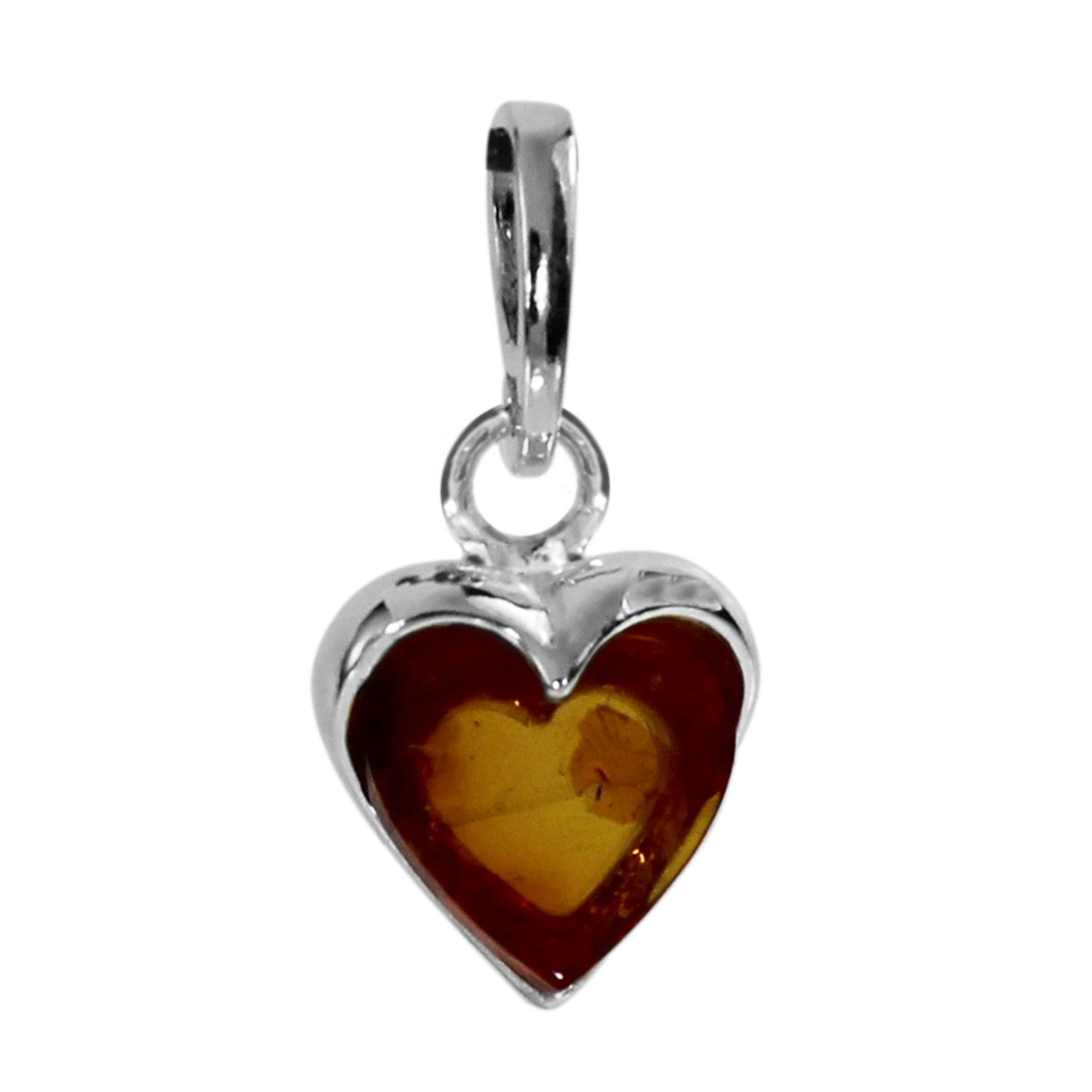 Kettenanhänger Ostsee-Schmuck Anhänger Herz Anhänger Herz