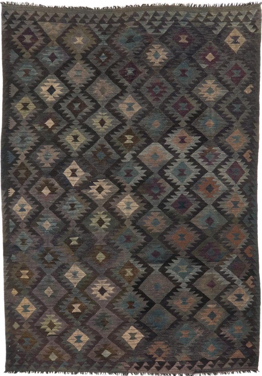 Orientteppich Kelim Afghan Heritage 205x298 Handgewebter Moderner Orientteppich, Nain Trading, rechteckig, Höhe: 3 mm