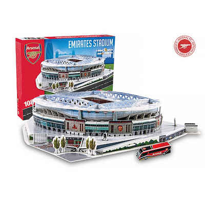 Close Up Spiel, Nanostad Emirates Stadium 3D Puzzle FC Arsenal