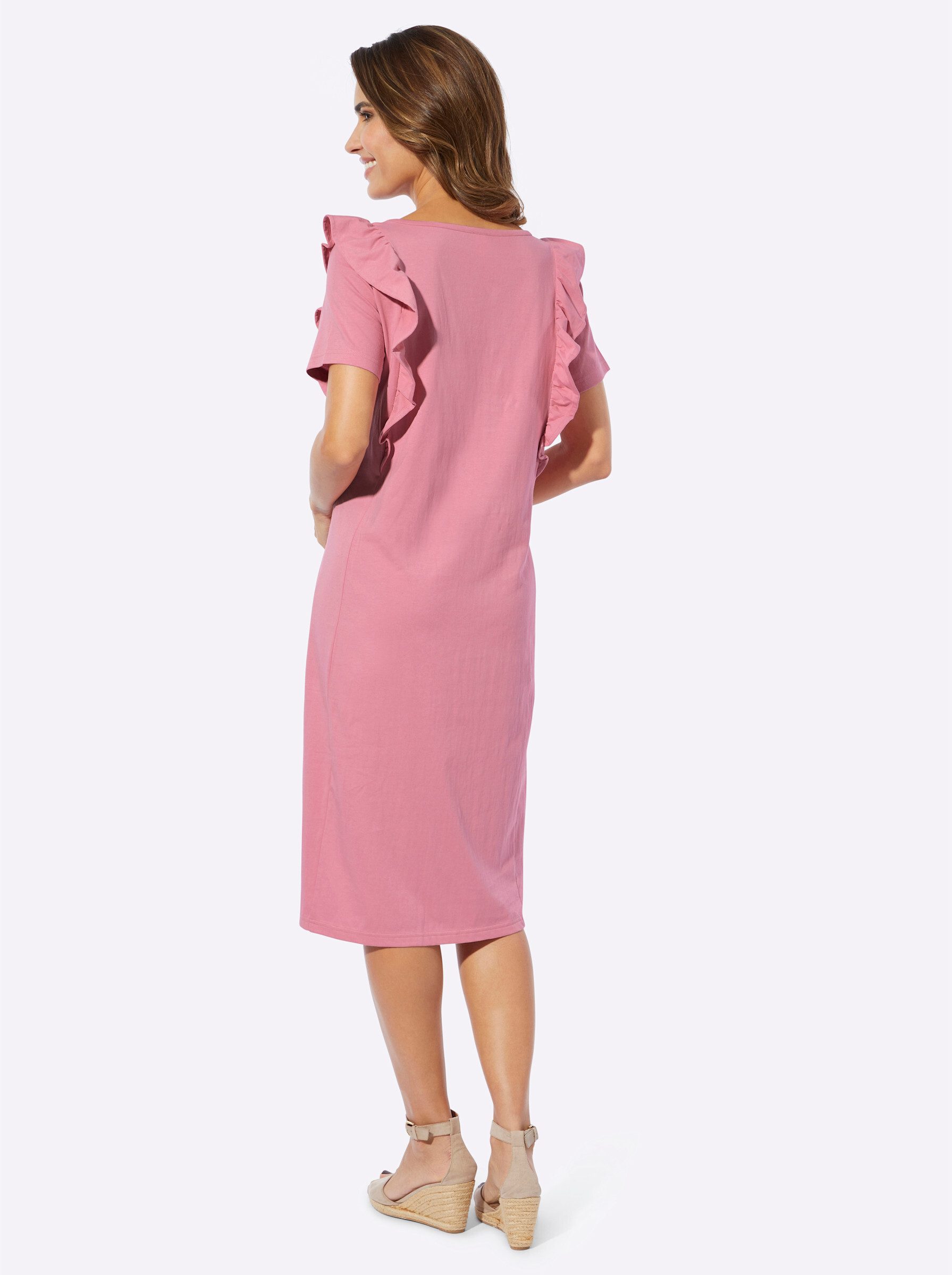 Sieh an! Etuikleid Jersey-Kleid Kurzarm günstig online kaufen