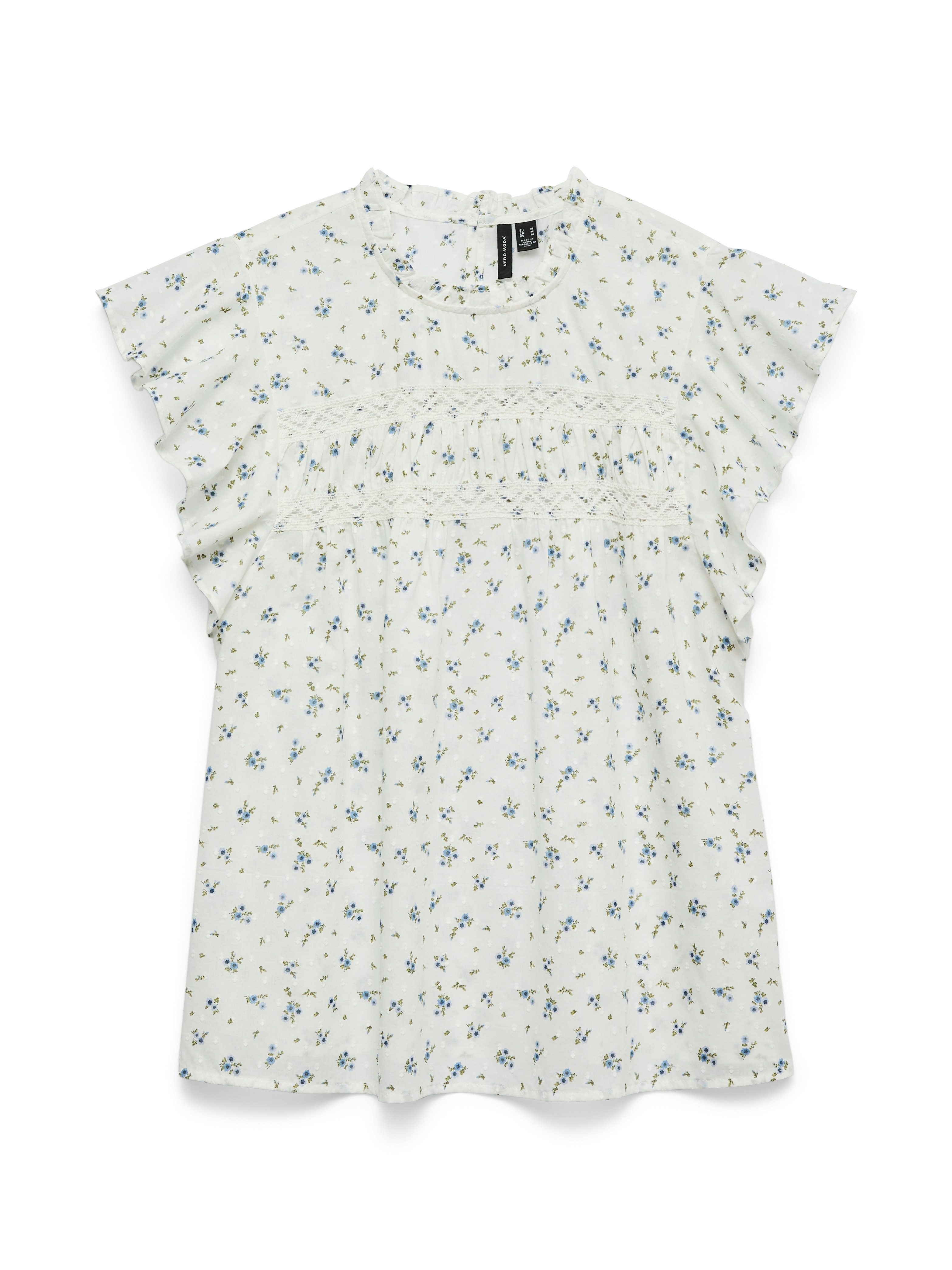 Snow White AOP:Maguerite Blue Jasper