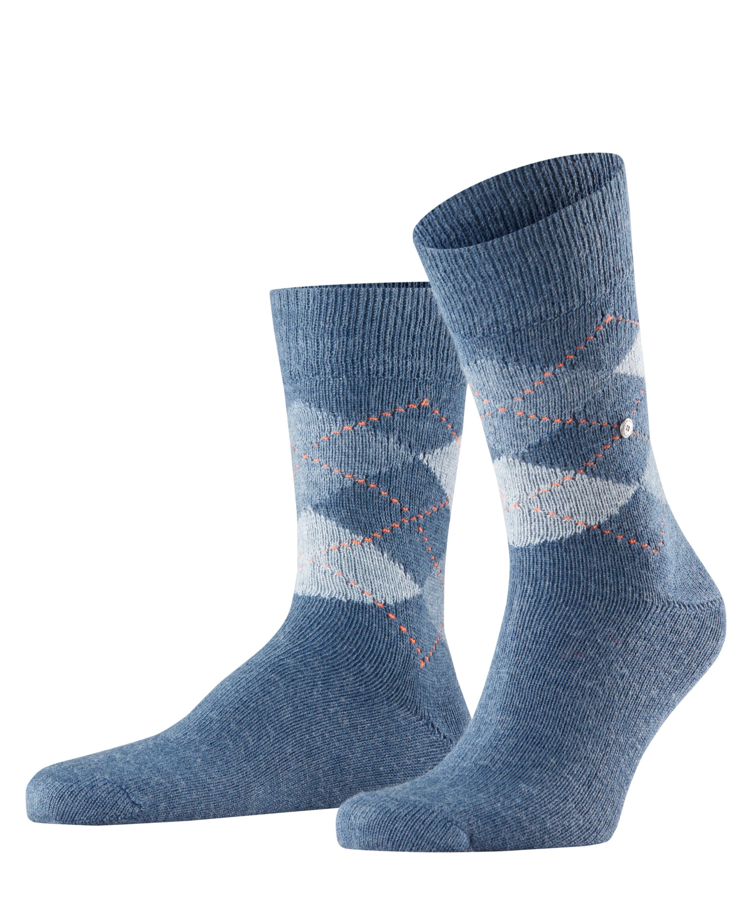 Burlington Socken Preston (1-Paar) orion blue (6221)