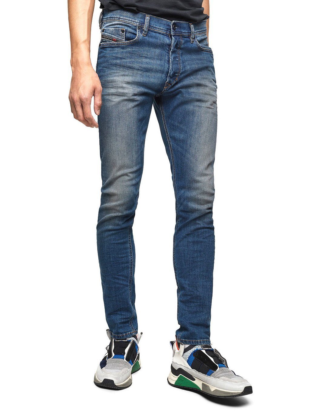 Stretch - 087AW Slim-fit-Jeans Diesel Tepphar Hose W29 -