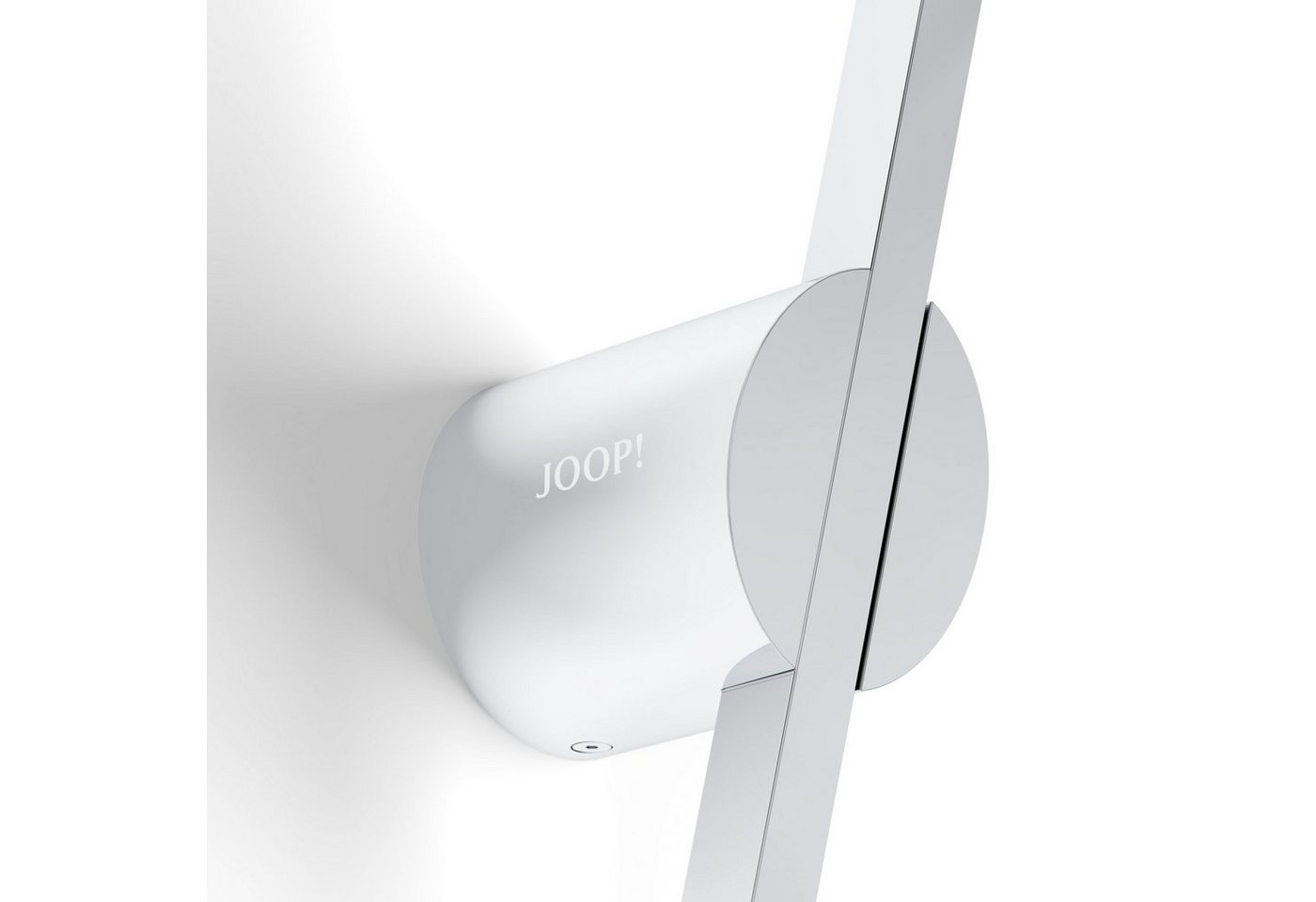 Joop! LED Wandleuchte »SLIM LIGHTS«, Wandleuchte in gradliniger Form mit metallischer Sockel-Halterung und JOOP! Logo-Signatur-HomeTrends