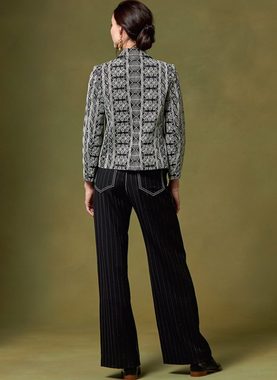 H-Erzmade Kreativset Vogue® Patterns Papierschnittmuster Damen Jacke &