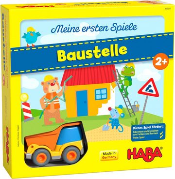 Haba Spiel, Meine ersten Spiele - Baustelle, Made in Germany