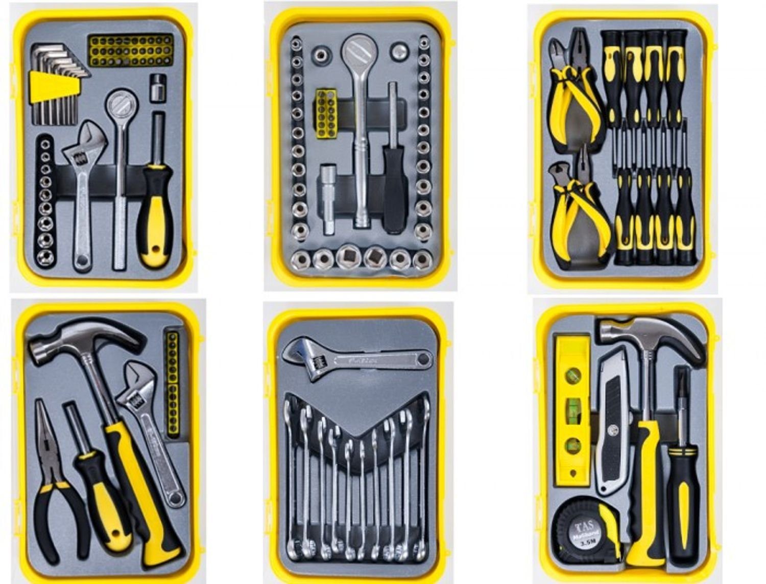 BURI Werkzeugset Werkzeugsets in Ausführungen, (5-St) verschiedenen