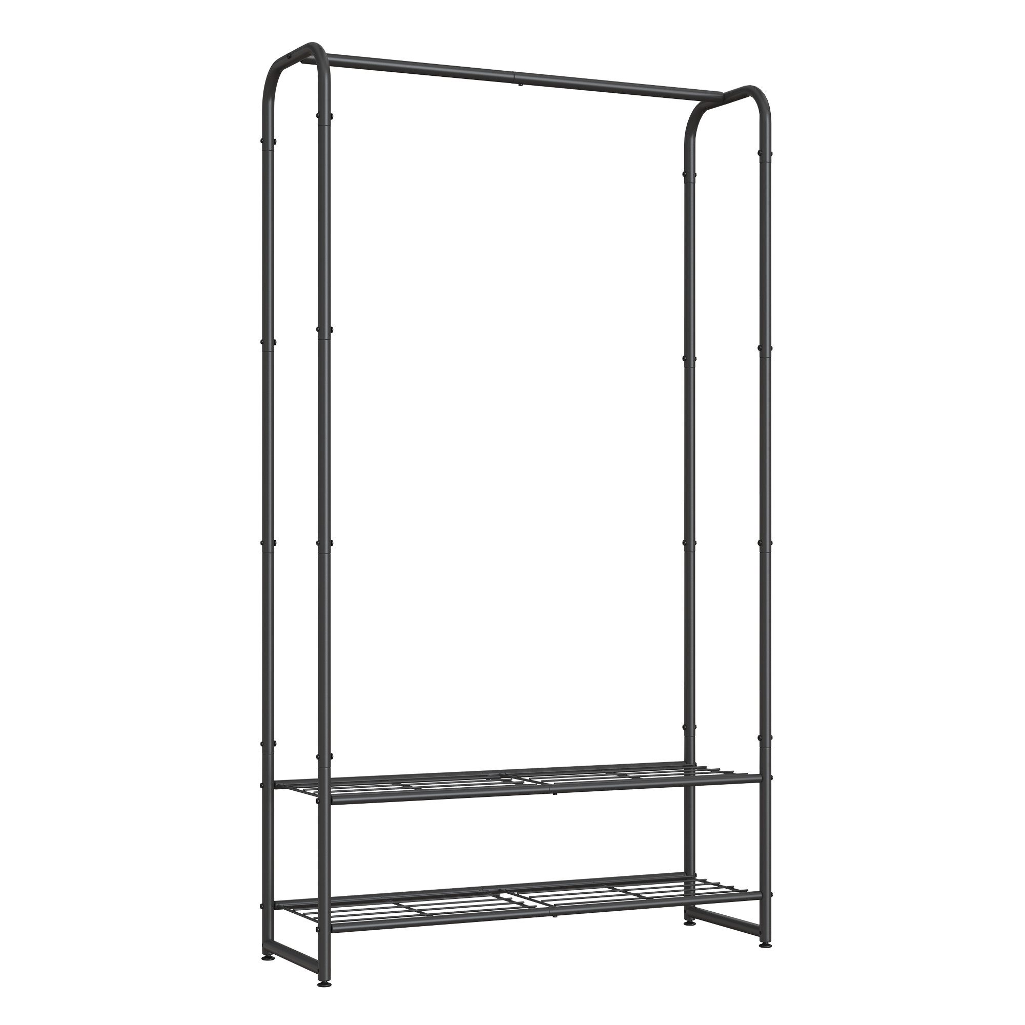 SONGMICS Kleiderständer offener Kleiderschrank, Garderobenständer mit Ablag günstig online kaufen