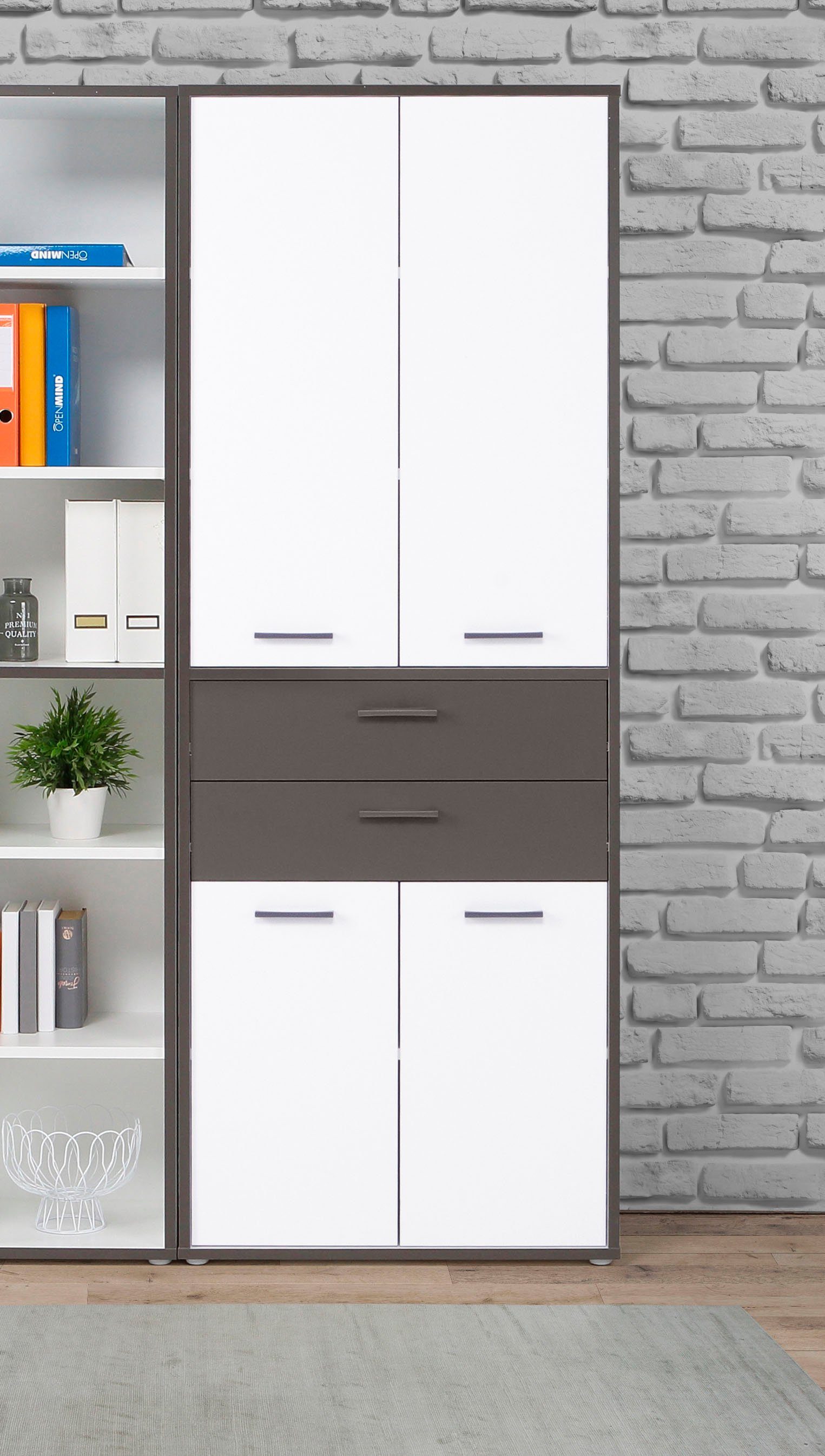 FORTE Aktenschrank Keflav Breite 84,5 cm – Bild 2 von 5