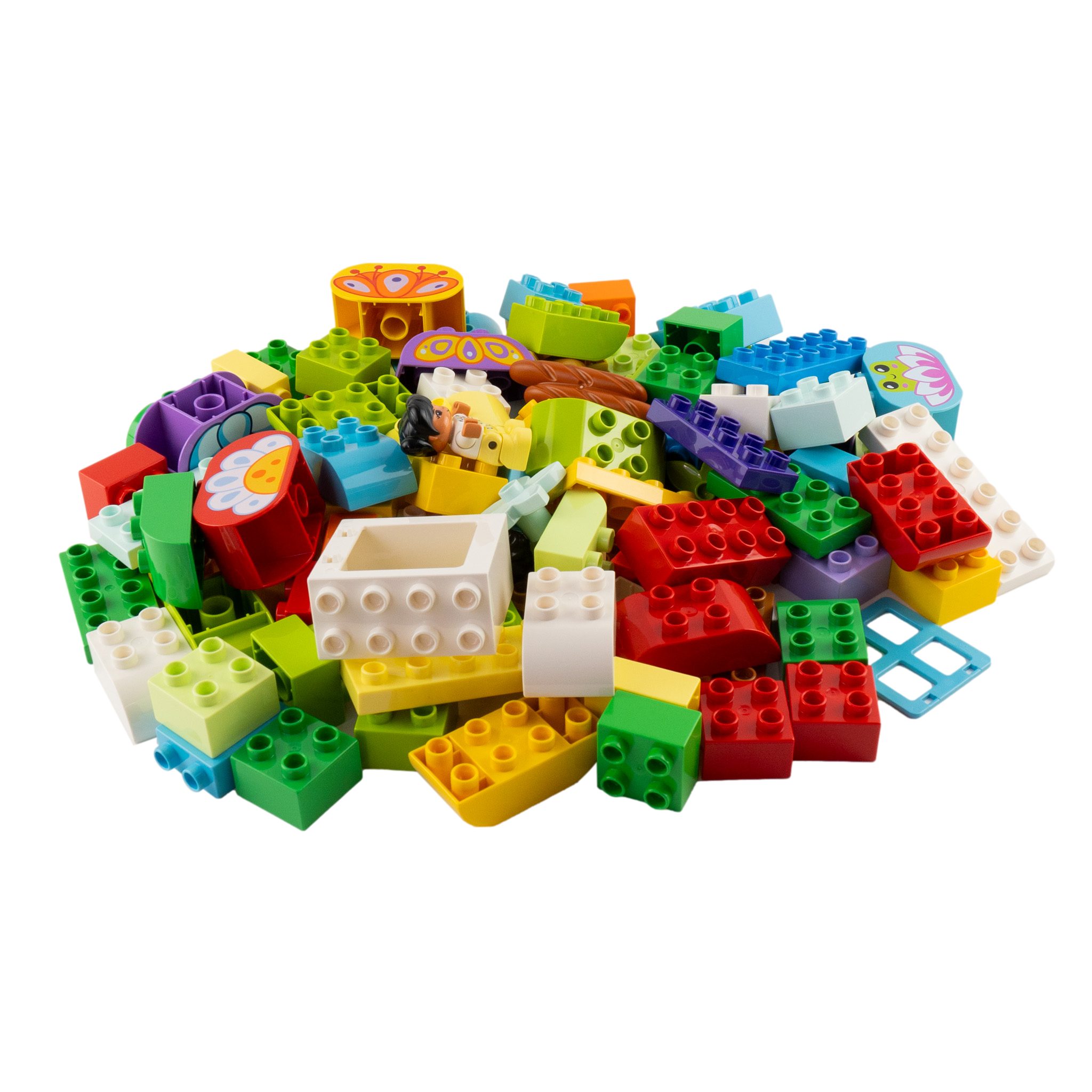 LEGO® LEGO® DUPLO® Steine Sondersteine Bunt Gemischt - NEU! Teile 80x Spiel günstig online kaufen
