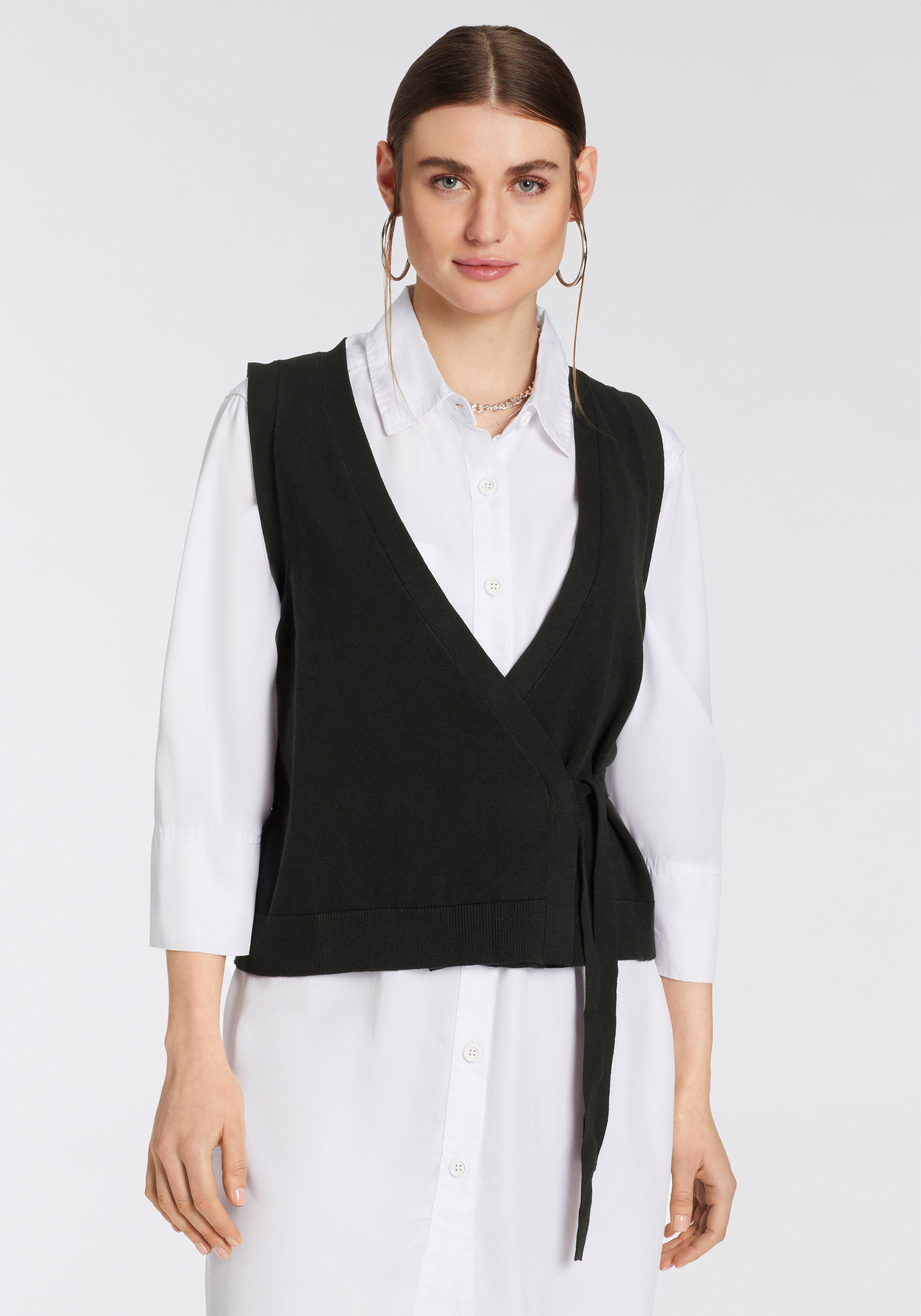 OTTO products Wickelstrickjacke GOTS zertifiziert-CIRCULAR COLLECTION günstig online kaufen
