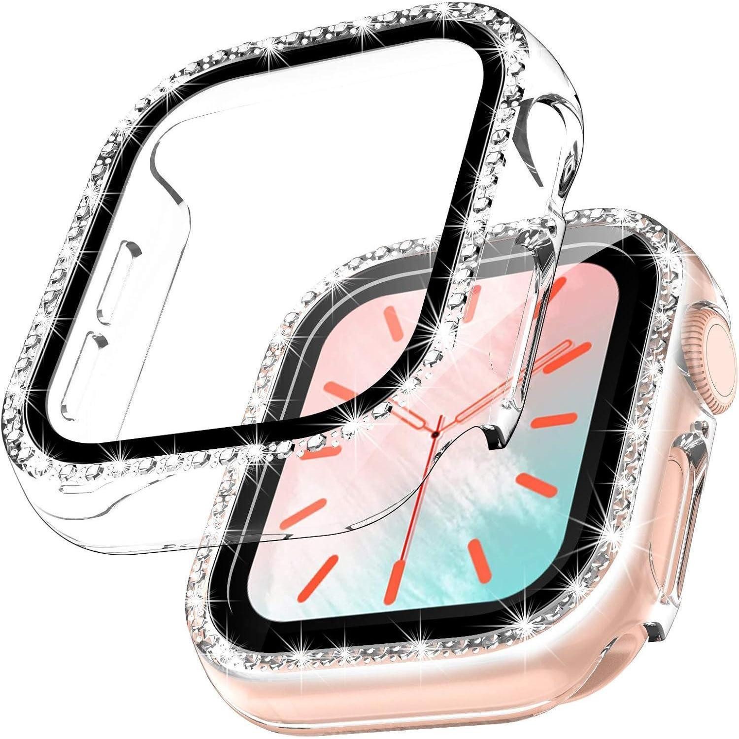 LuxusKollektion Smartwatch-Hülle Schutzhülle für Apple Watch 40mm Transparent