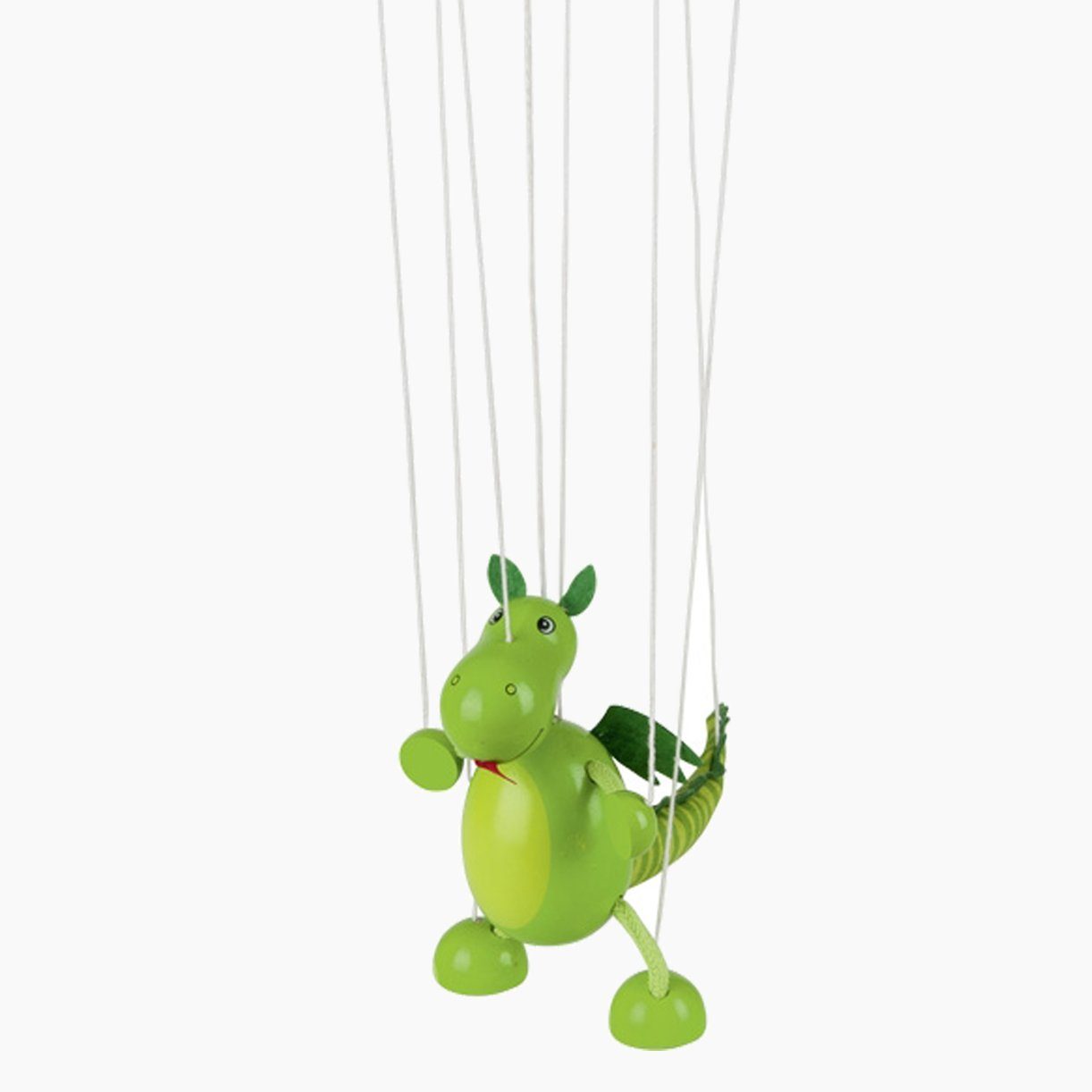 goki Handpuppe Marionette Dino (packung, 1-tlg., set), vollbeweglichen Marionetten verbessert die Motorik