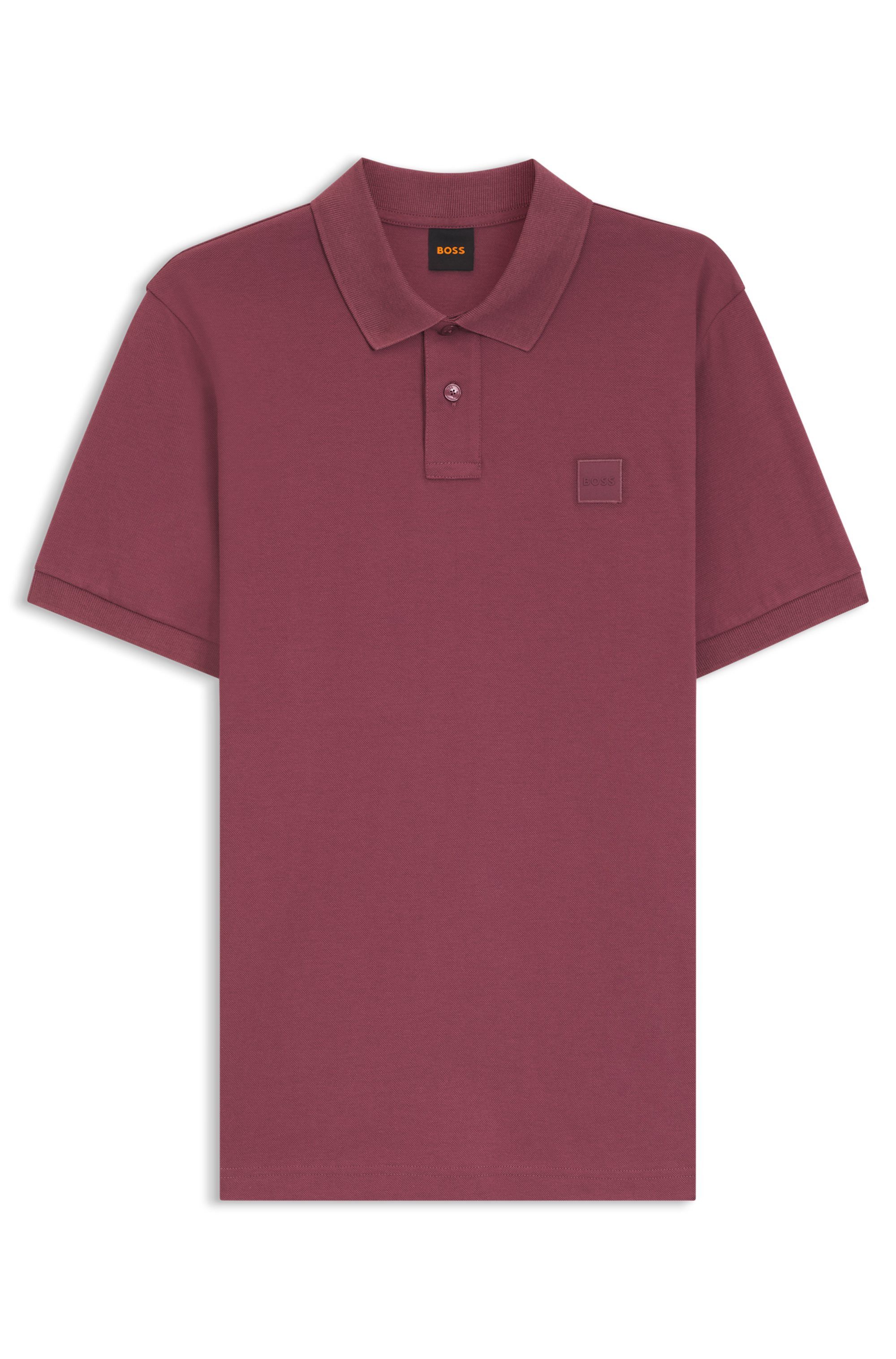 BOSS ORANGE Poloshirt Passenger Regular Fit Classic Stretch Pique Polo, pflegeleicht, Baumwolle mit Elasthan – Bild 5 von 5