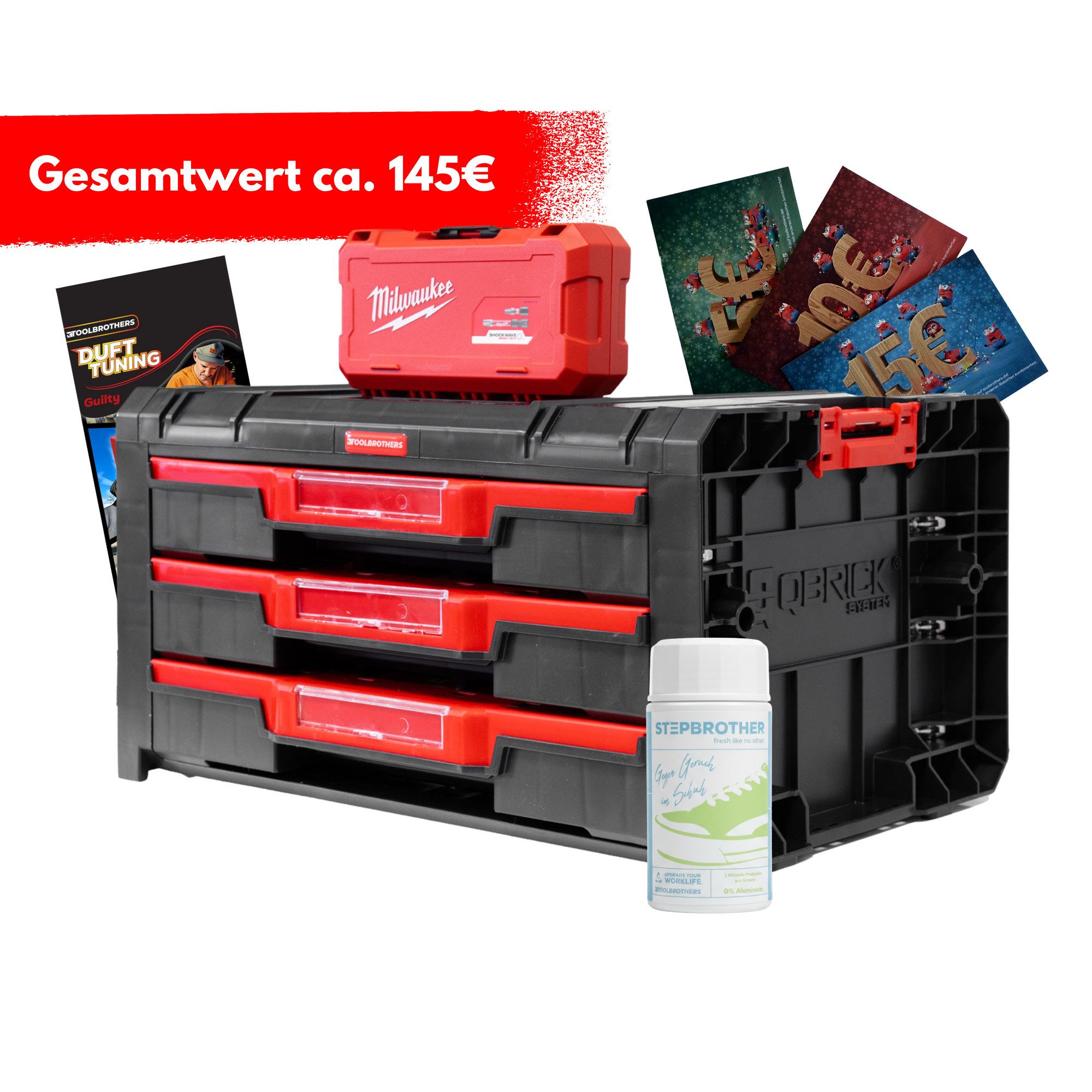 Toolbrothers Adventskalender Toolbrothers RHINO Adventskalender 2025 - LIMITED MILWAUKEE EDITION