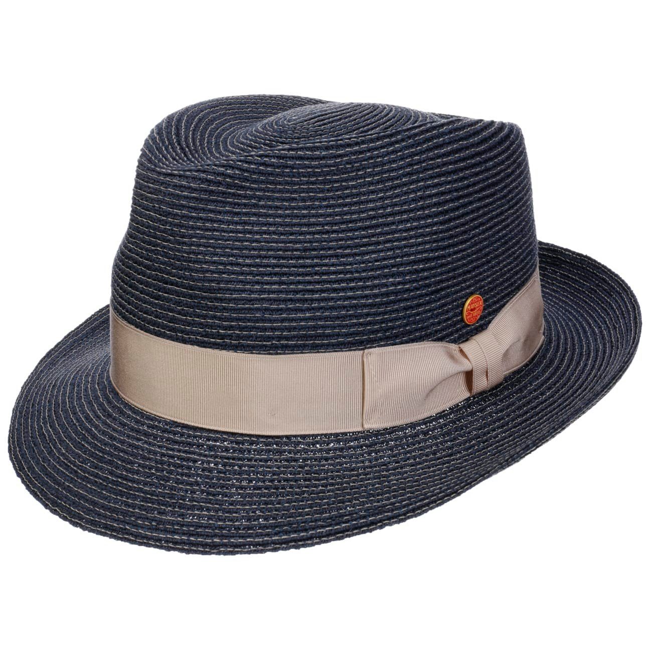 Mayser Sonnenhut (1-St) Strohhut mit Ripsband, Made in the EU