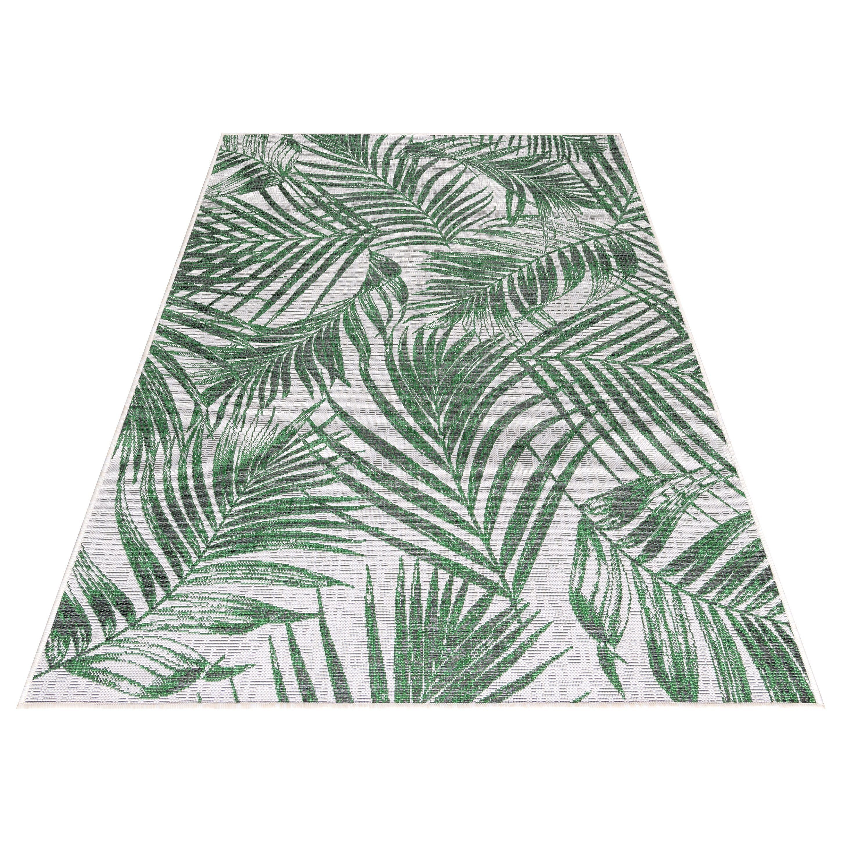 SIMPEX24 Outdoorteppich Palmen Design, Rechteckig, Höhe: günstig online kaufen
