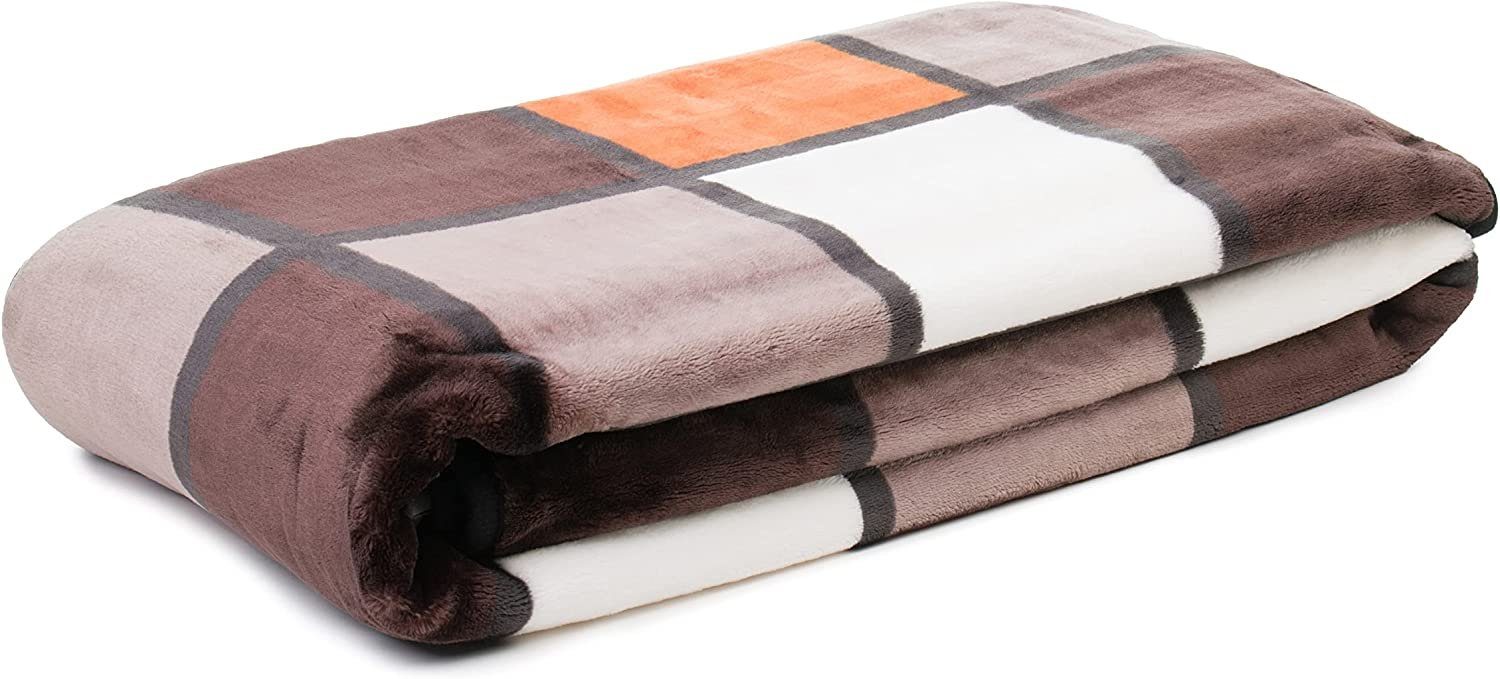 Wohndecke Antigua Cashmere Feeling Karo Kuscheldecke, günstig online kaufen