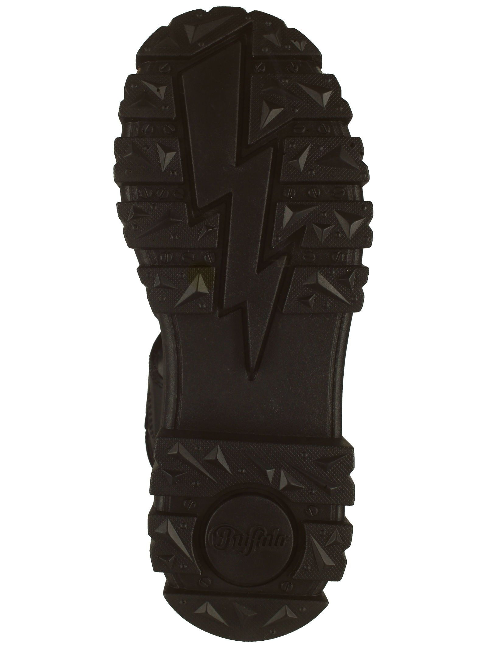 Buffalo Buffalo Sandalen Lederimitat Plateausandaletten