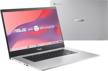 Asus Chromebook CX1 CX1500CKA-EJ0161 Chromebook (39,6 cm/15,6 Zoll, Intel Pentium Silber N6000, UHD Graphics, ChromeOS, Clamshell Laptop)