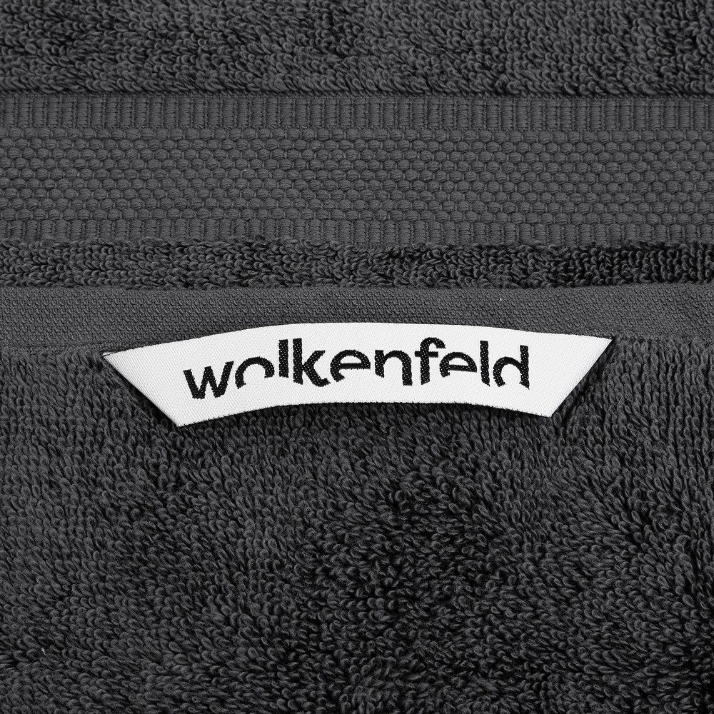 Wolkenfeld Handtuch Set Premium Low-Twist Baumwolle 550 g/m² – 6-teiliges Bade-Set, Frottier (6-St), 2 Duschtücher 70×140 cm & 4 Handtücher 50×100 cm