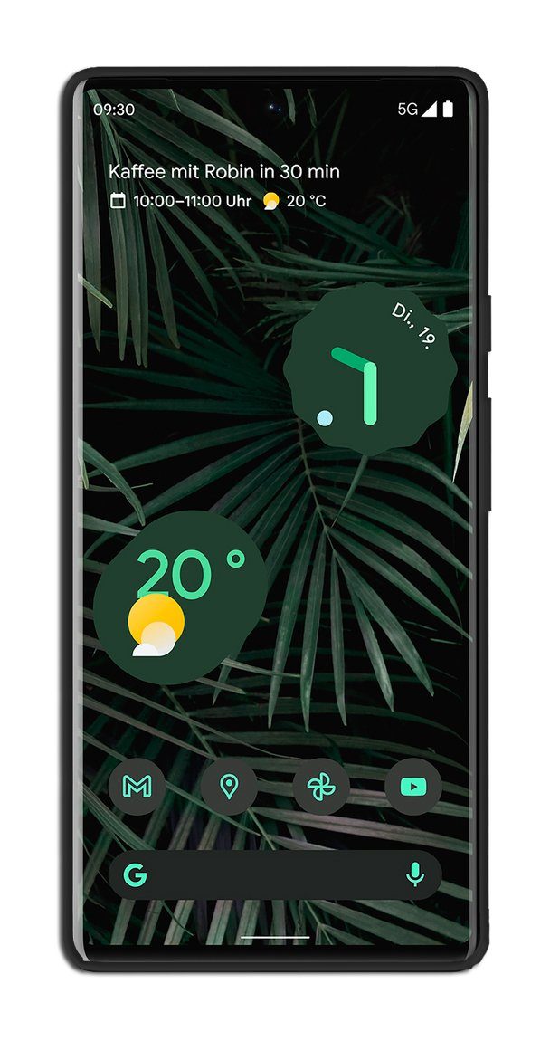 cofi1453 Handyhülle Silikon Hülle Basic Google Pixel 6 Pro Schwarz, Case Cover Schutzhülle Bumper