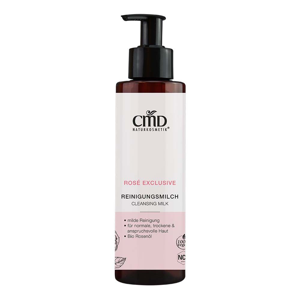 CMD Naturkosmetik Gesichts-Reinigungscreme Rosé Exclusive - Reinigungsmilch 200ml