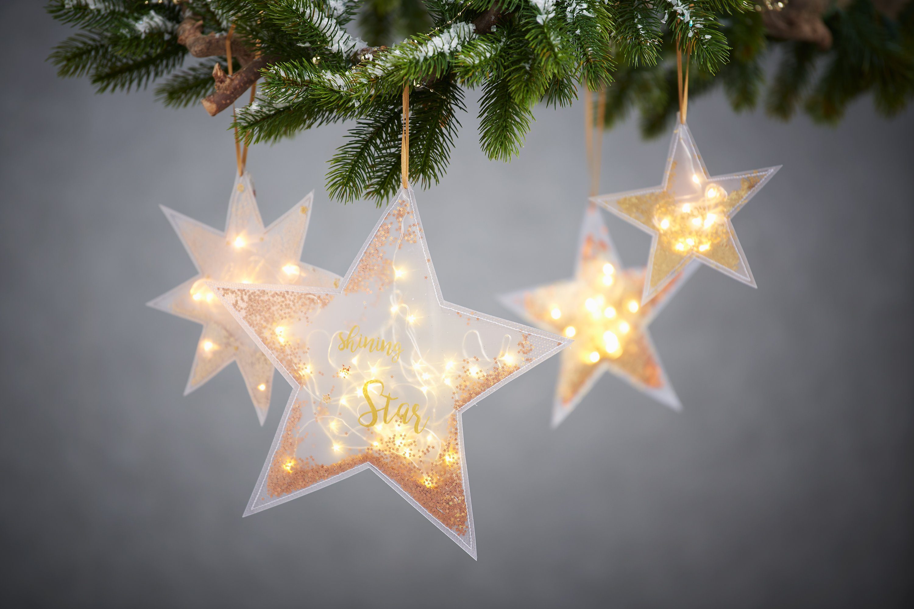 VBS Lampenschirm »Lampenfolie Magic Star«, 50 cm x 50 cm, Bild 16