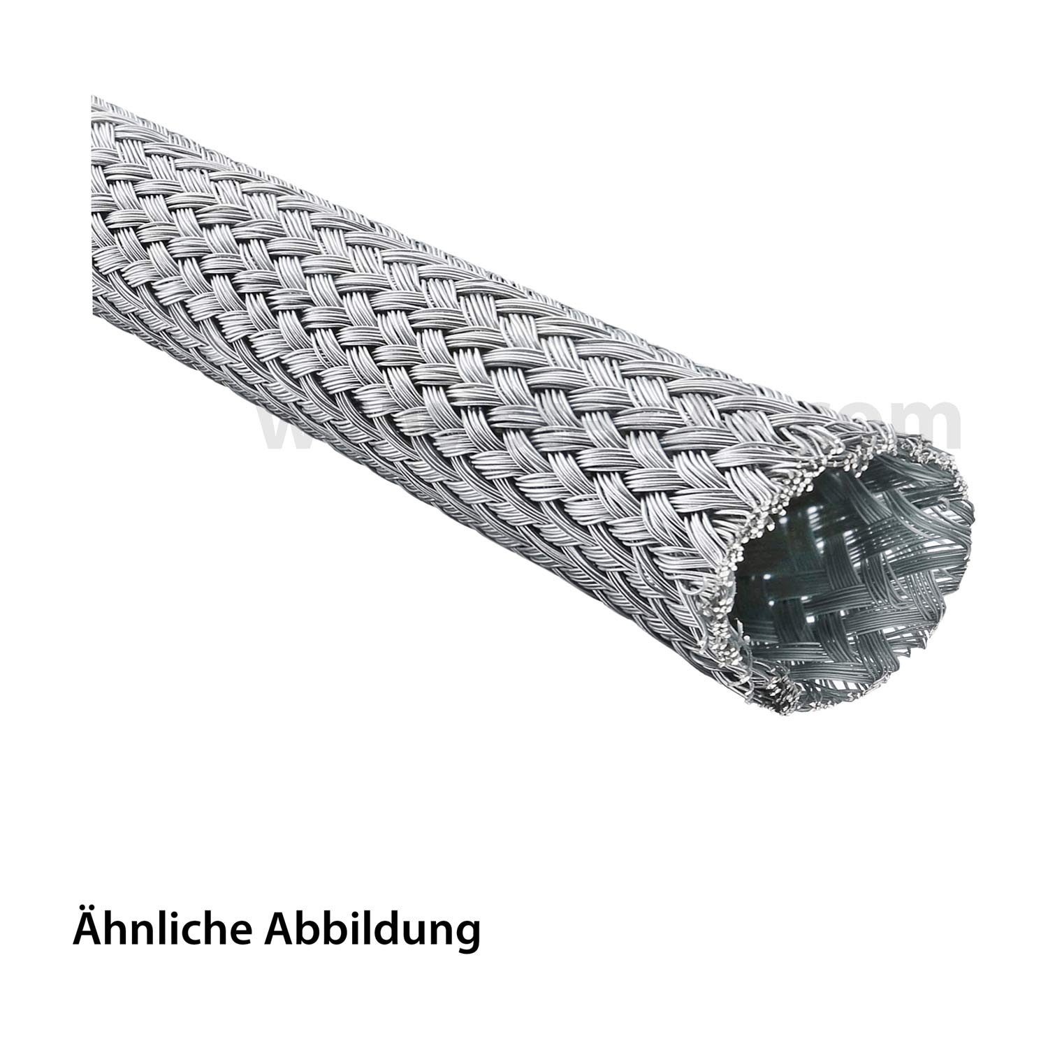 Flexa Geflechtschlauch Titel:HG-EDU Hohlgeflechtschlauch verzinkter Stahldraht - Einsatzbere