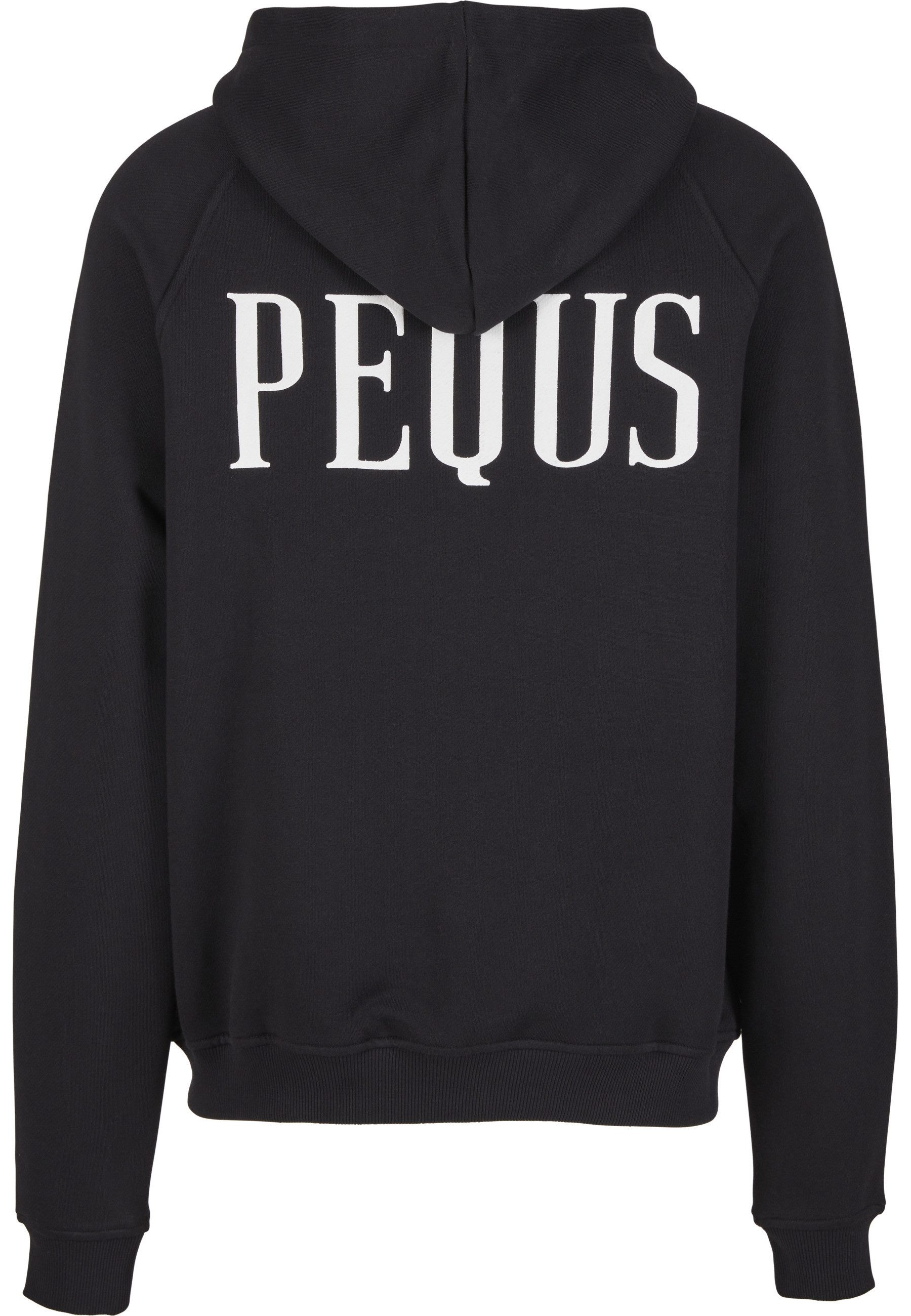 PEQUS Sweatjacke PEQUS PQS-ZH-100-001 Back Logo