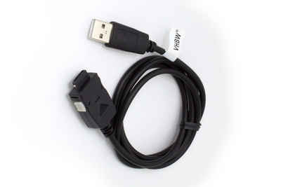vhbw USB-Kabel, passend für Samsung SGH X680V, SGH X700, SGH X800 Handy, Telefon, Mobiltelefon