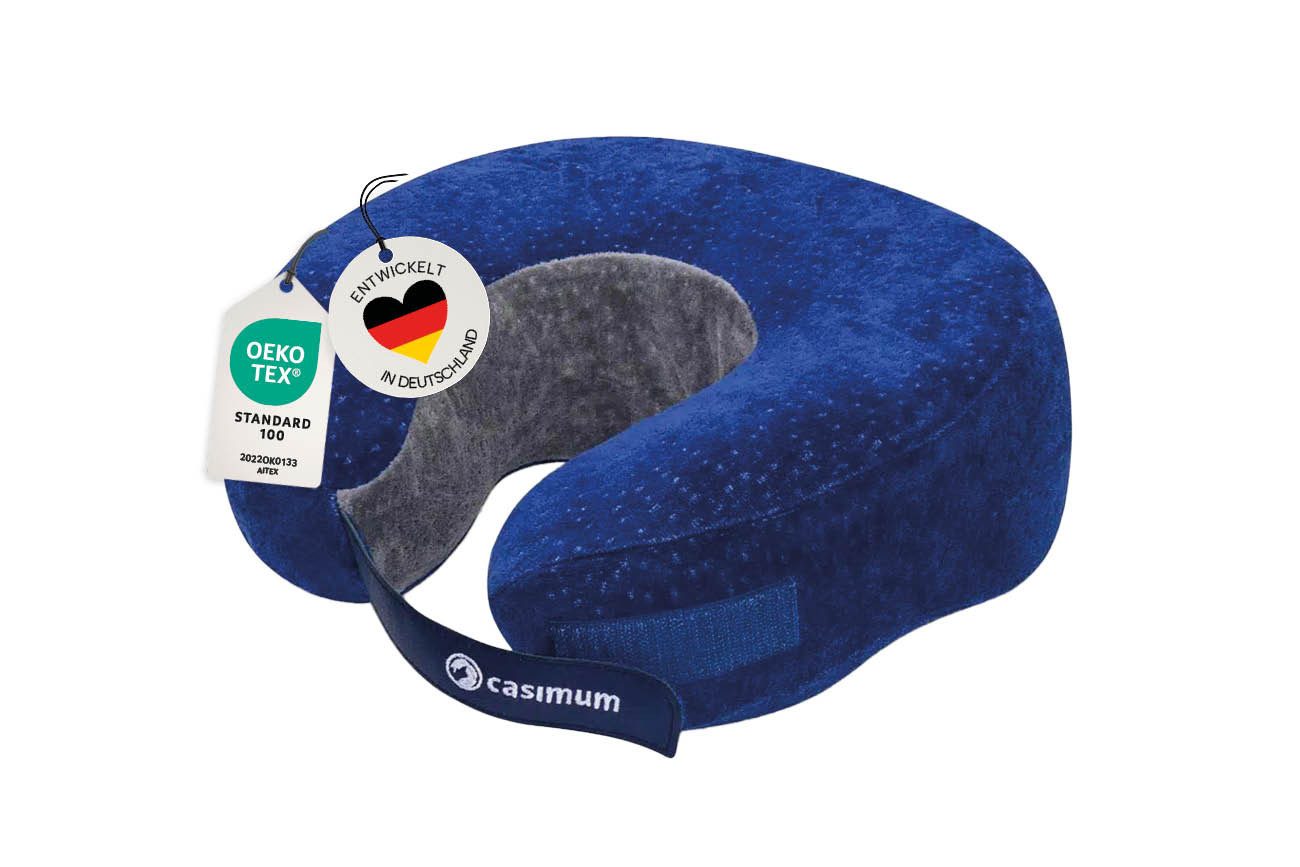 Reisekissen Nackenhörnchen RELAX aus Memory Schaum