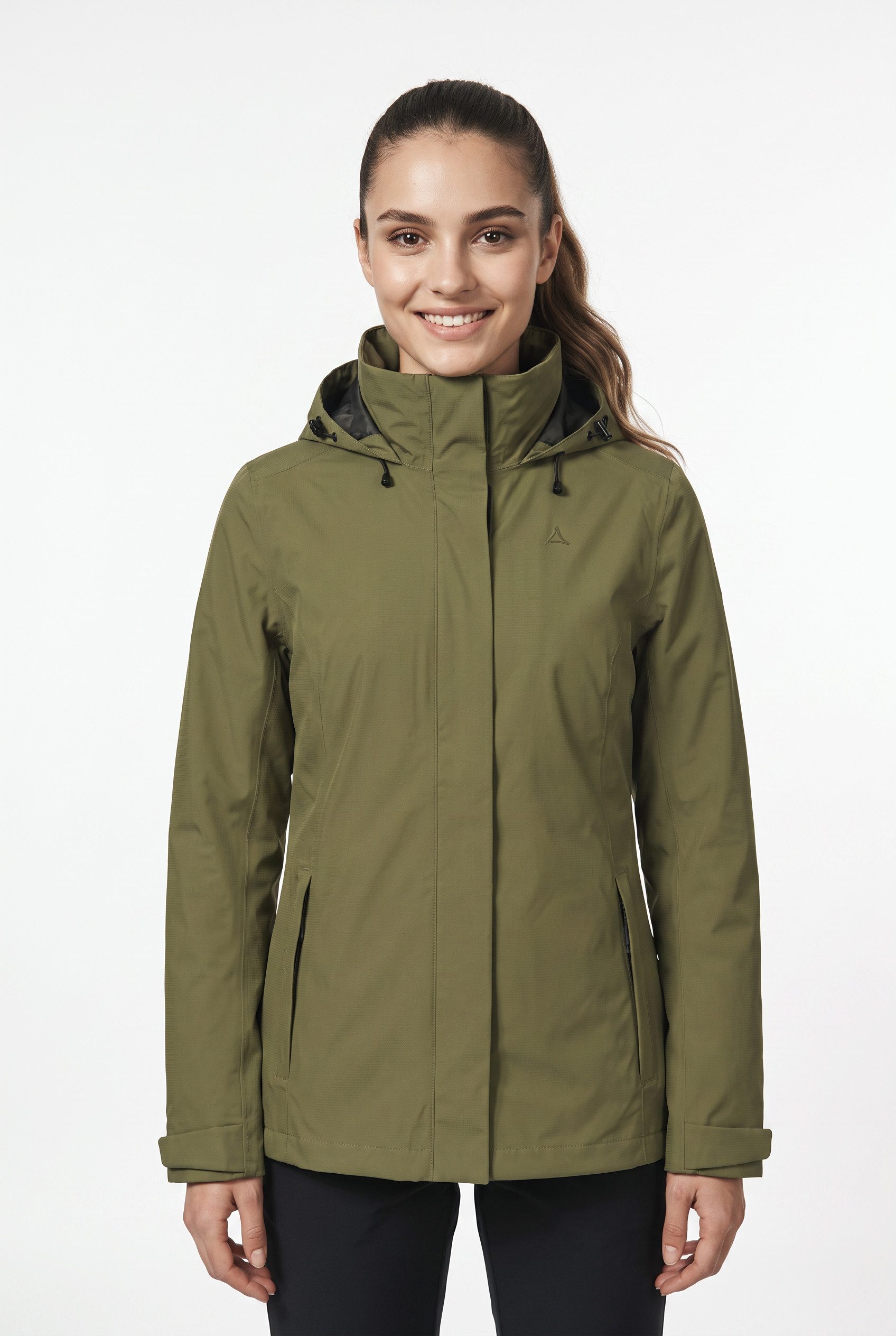 Schöffel Regenjacke Jacket Gmund L sportlicher Stil, wasserdicht, winddicht, atmungsaktiv, Übergangsjacke