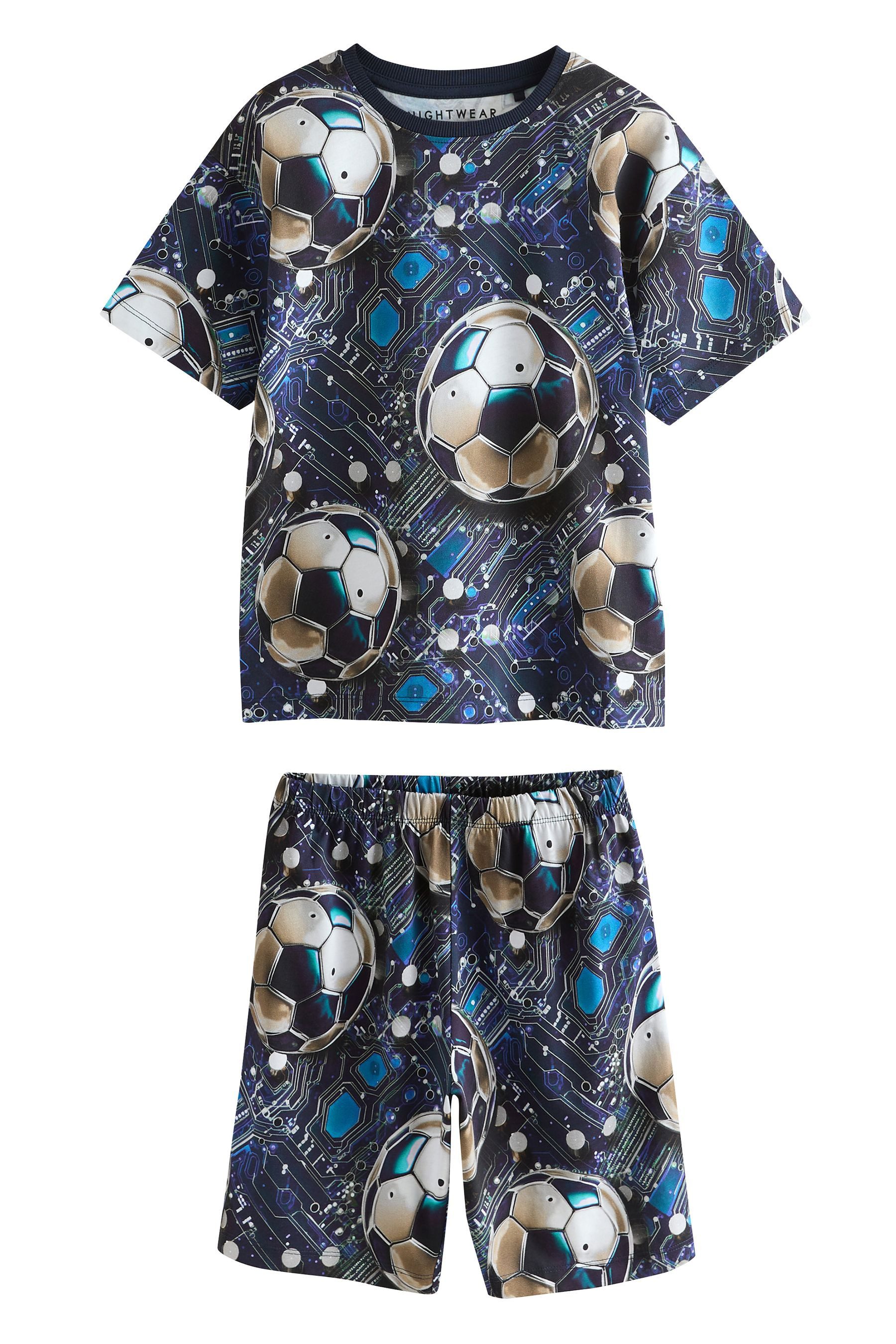 Next Pyjama 2er-Pack kurze Schlafanzüge aus 100 % Baumwolle (4 tlg)
