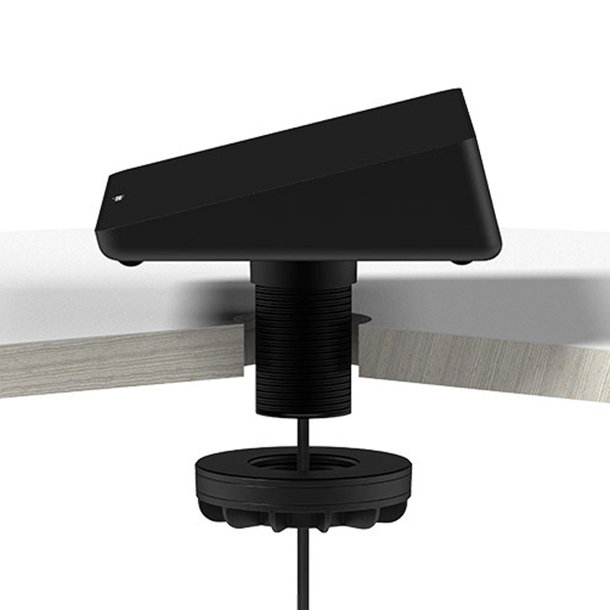 Logitech Tablet-Halterung Tap Table Mount, (Schwenkbare Tischhalterung mit Kabelmanagement)