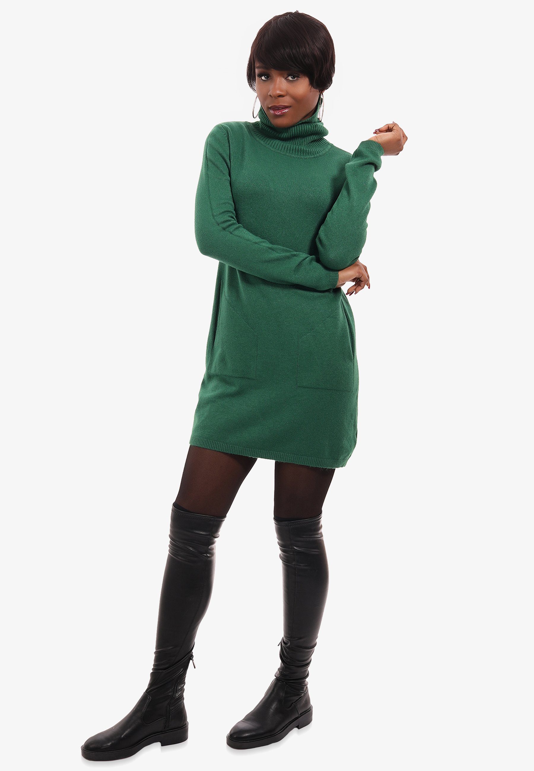 YC Fashion & Style Strickkleid Figurbetontes günstig online kaufen