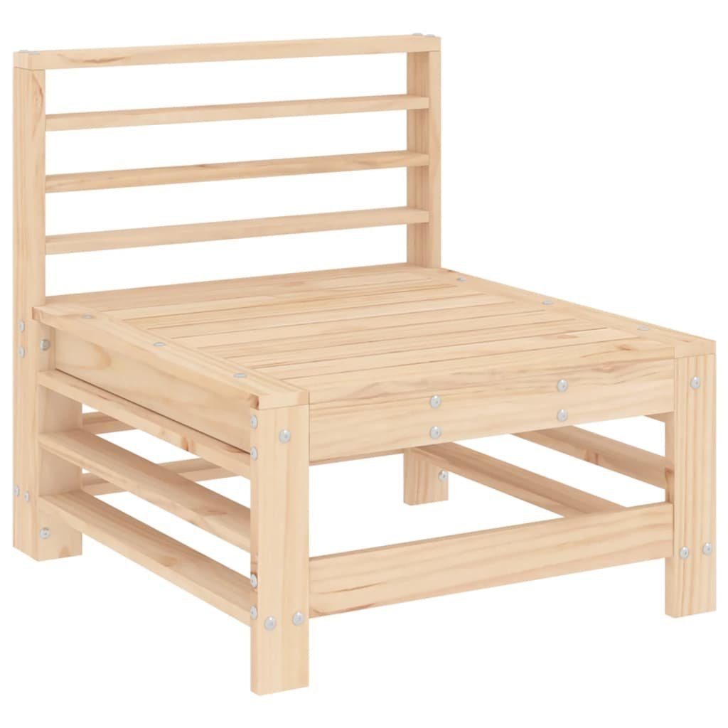 vidaXL Sofaelement Garten-Mittelsofa Massivholz Kiefer (1 günstig online kaufen