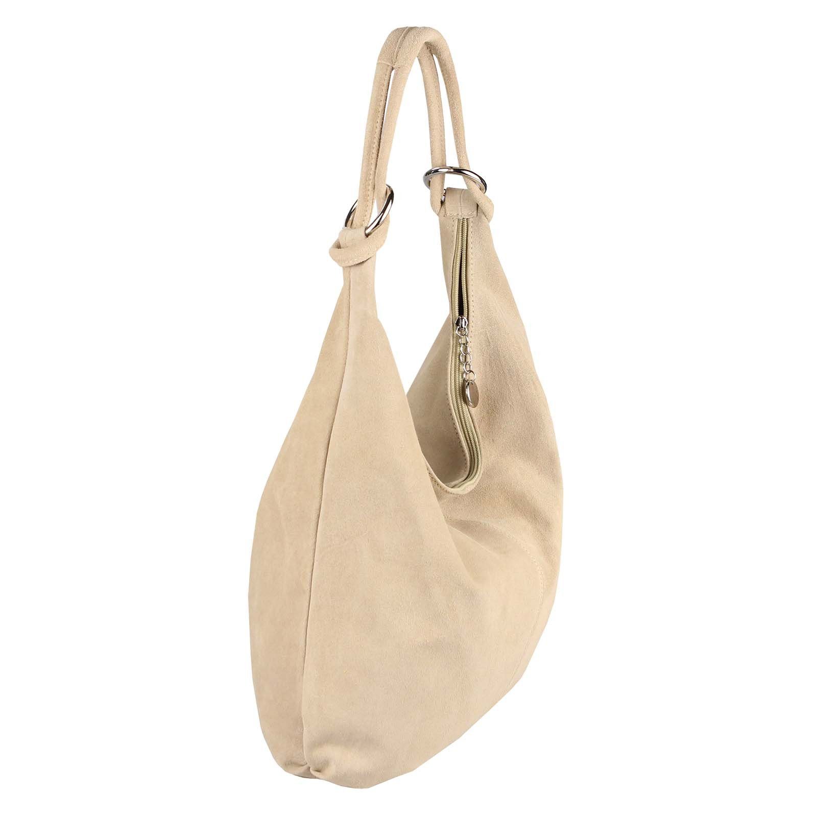 ITALYSHOP24 Schultertasche Made in Italy Damen Leder Tasche Shopper Umhänge günstig online kaufen