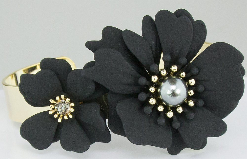 LUISIA® Armreif Armspange "Nelia" mit Blumen günstig online kaufen