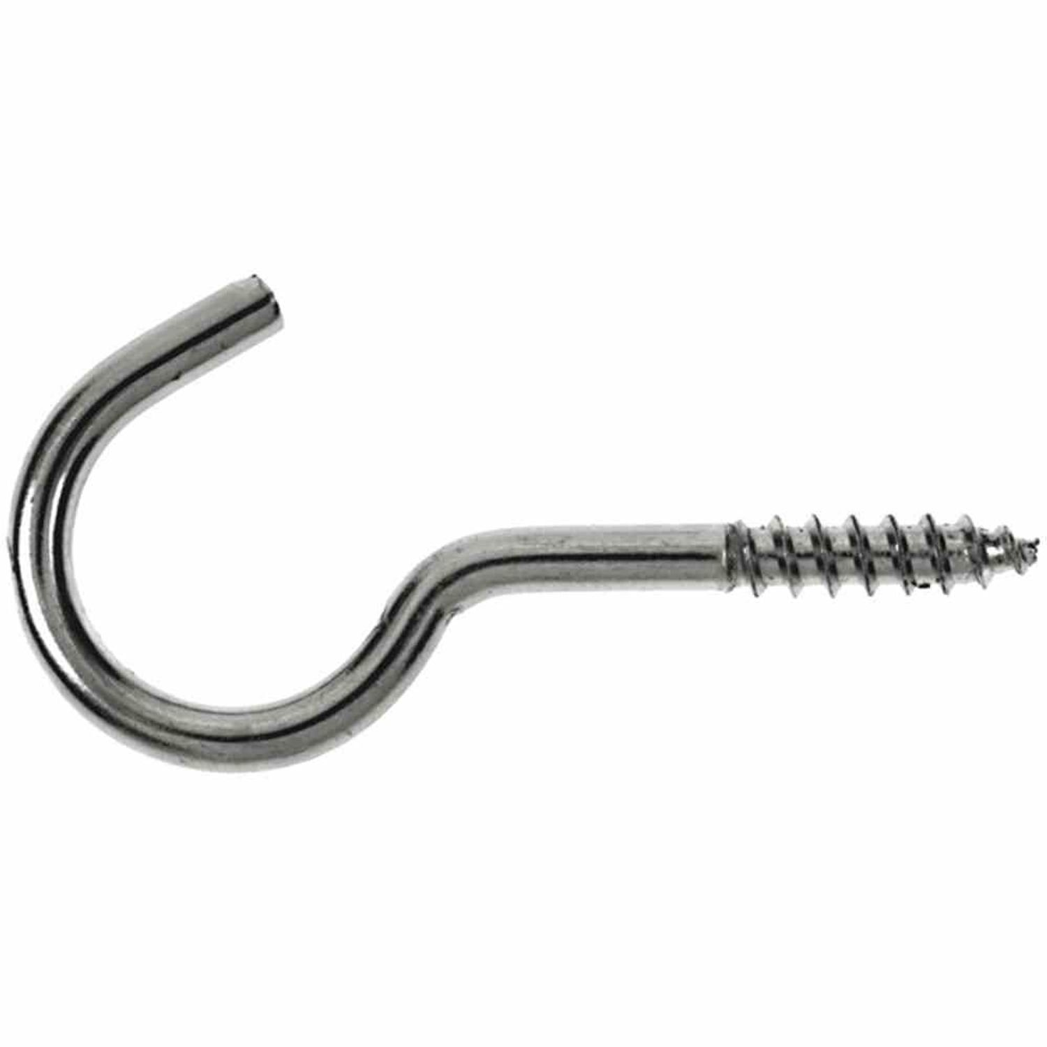Deckenhaken SB Schraubhaken 2,3x30mm gebogen, verzinkt, Inhalt: 10 Stück
