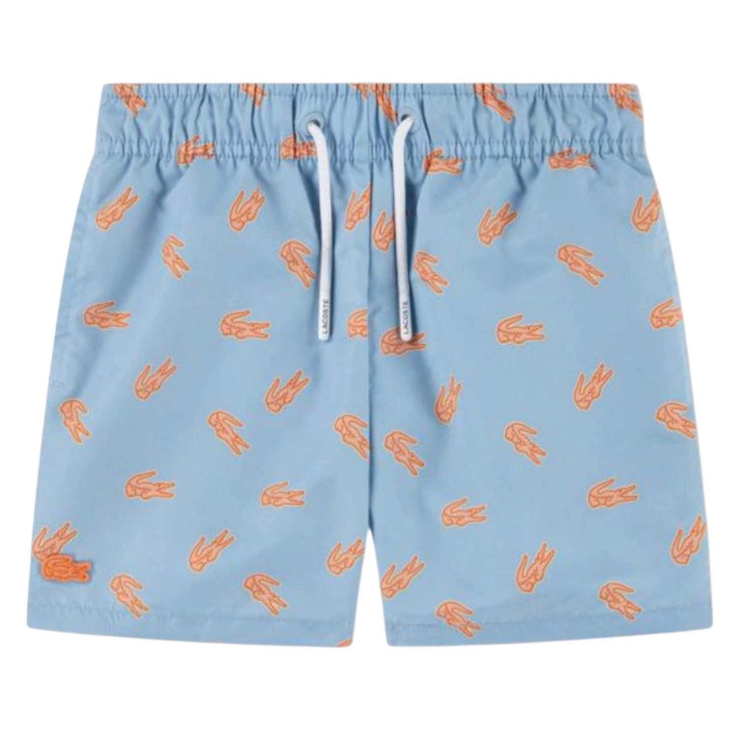 Lacoste Badeshorts Lacoste Jungen Boardshorts aus Taft CHAMBRAY