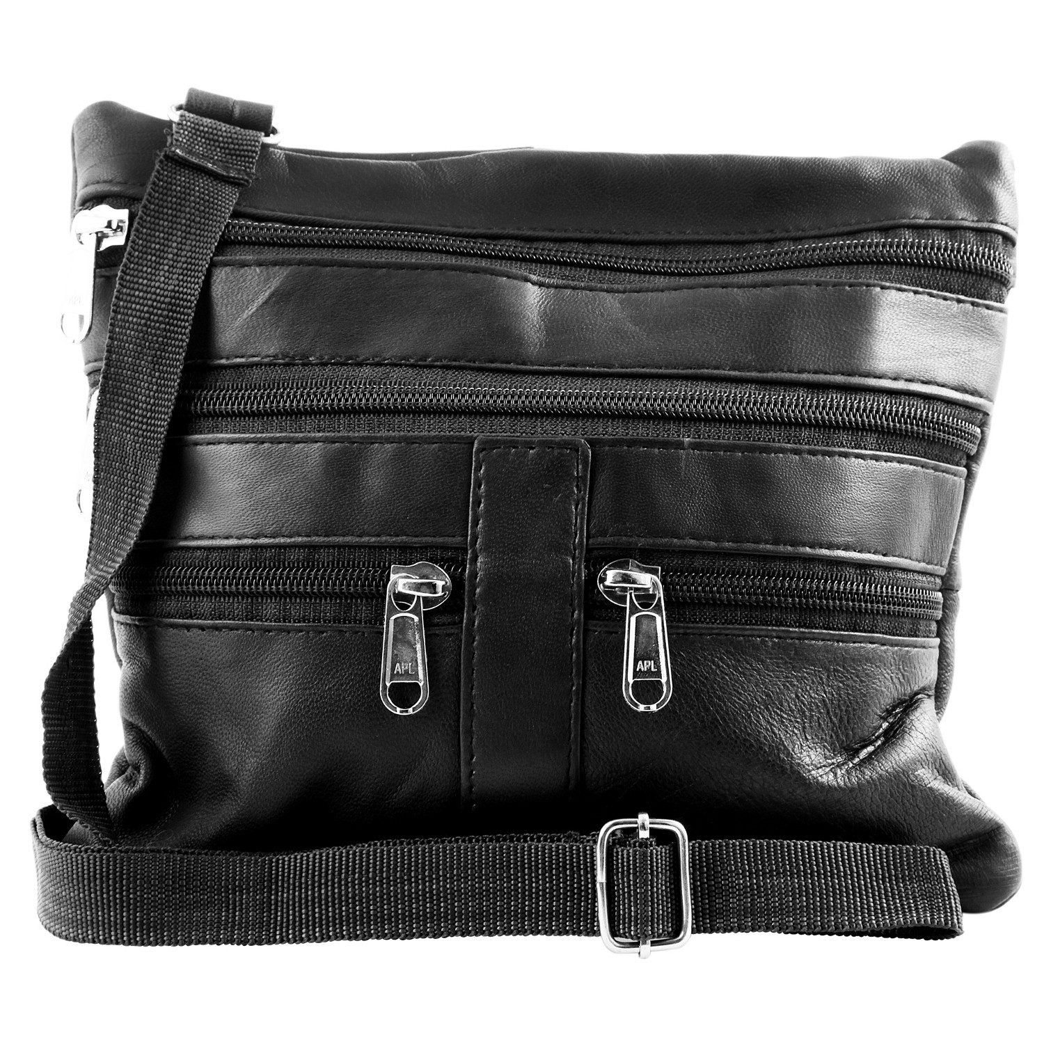 KARMA Handtasche Handtasche Leder vers. Farben Damen Tasche Henkeltasche (Schwarz Braun Rot Pink Dunkelbraun Türkis oder Rosa, Echtleder Damenhandtasche), Lederhandtasche Tasche Henkeltasche