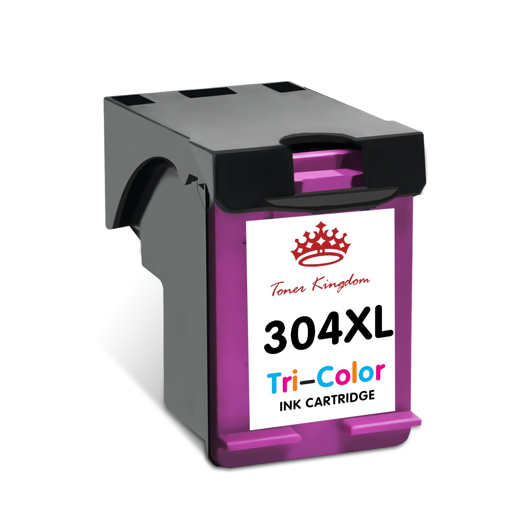 Toner Kingdom Kompatible für HP 304 XL 304XL AMP 130 ENVY 5000 5030 Tintenpatrone Tricolor
