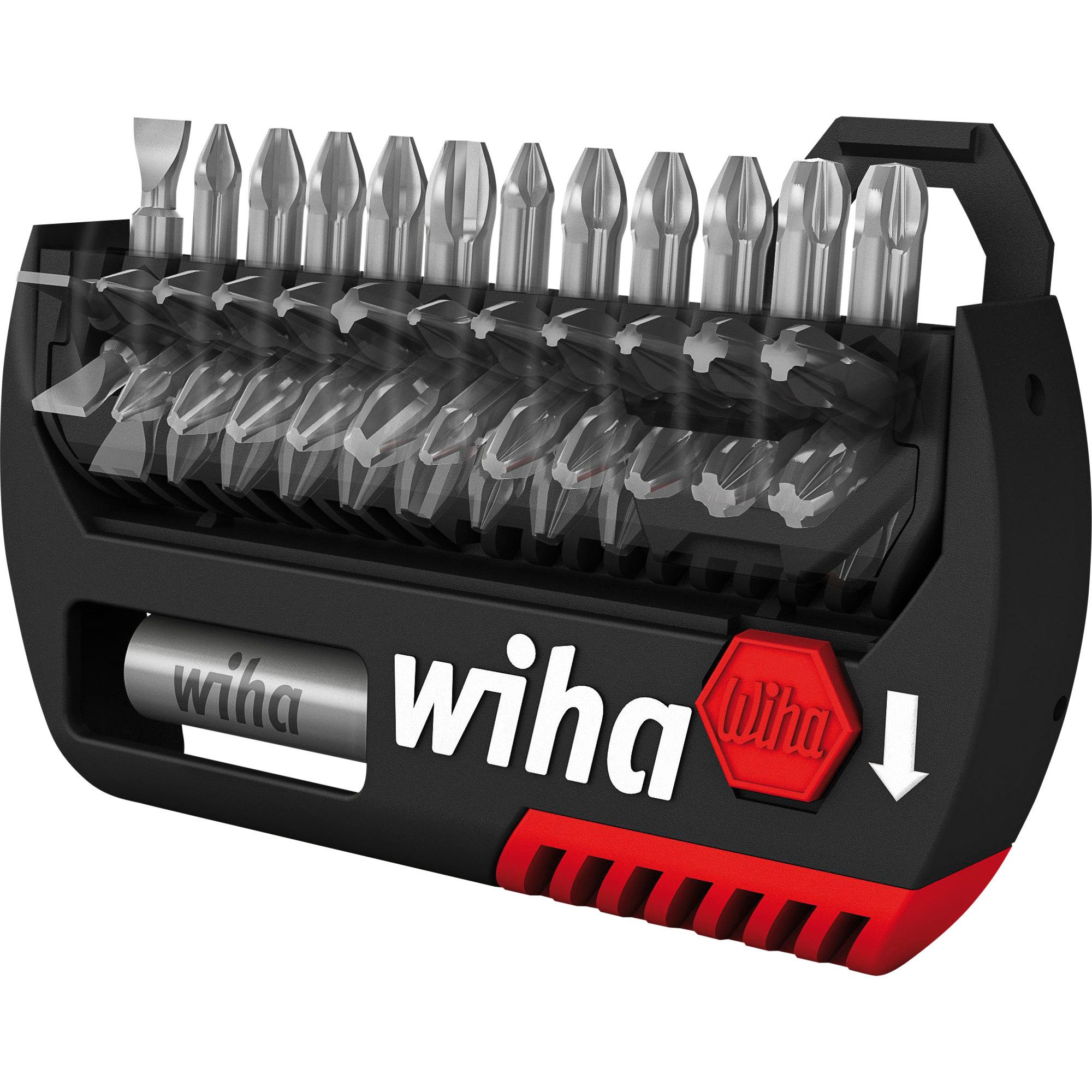 Wiha Bohrer- und Bitset Wiha Bit-Satz FlipSelector Standard, PH / PZ / TX