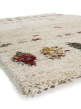 Hochflor-Teppich Gobi, benuta, rechteckig, Höhe: 21 mm, Kunstfaser, Berber, Ethno-Style, Wohnzimmer