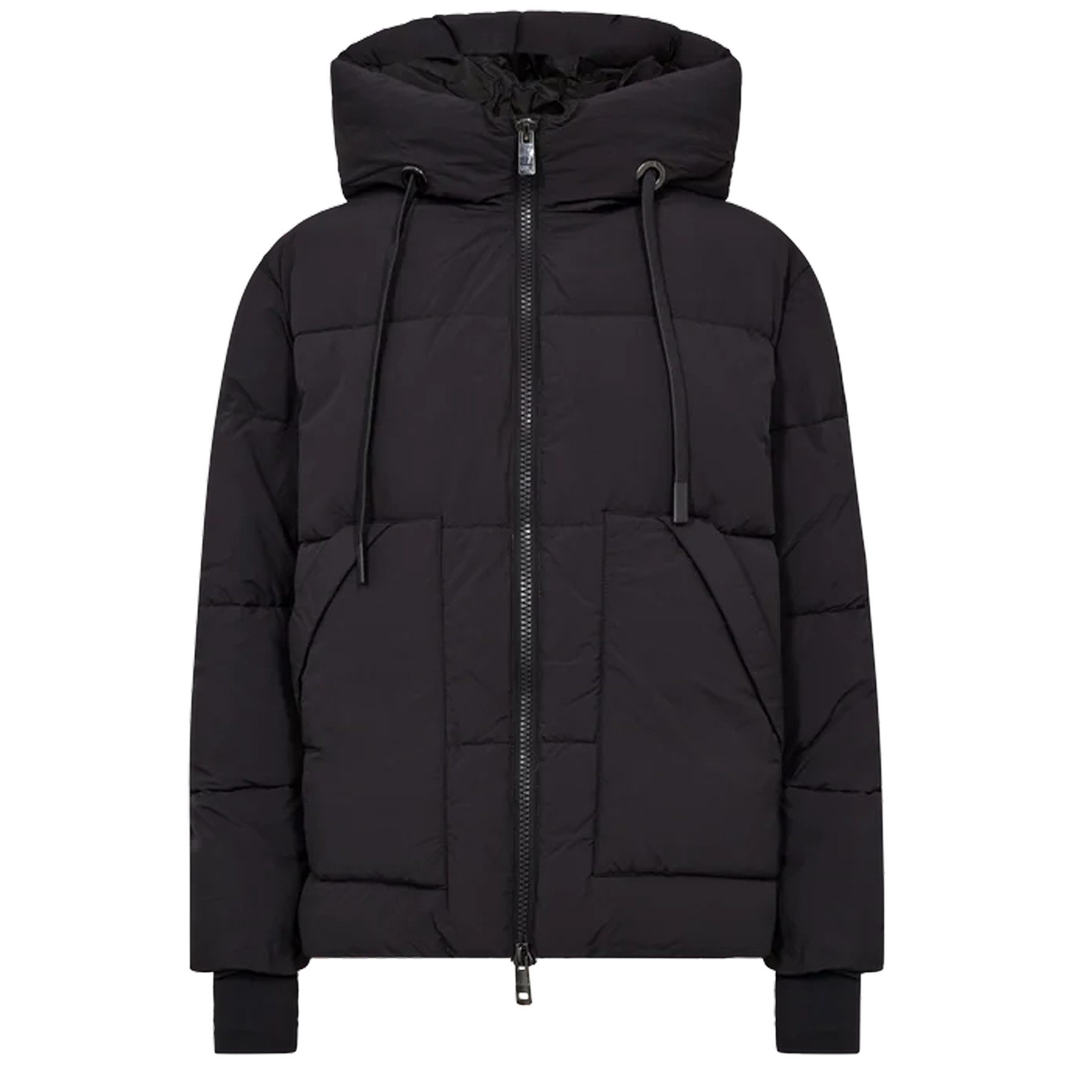 Mos Mosh Steppjacke MOS MOSH Steppjacke OLLI mit Kapuze - Schwarz
