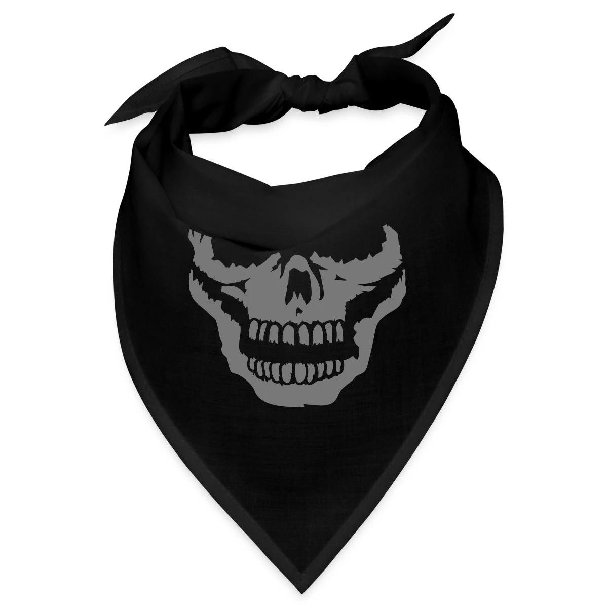 Spreadshirt Bandana Totenkopf Skull Totenschädel Bandana, (1-St)